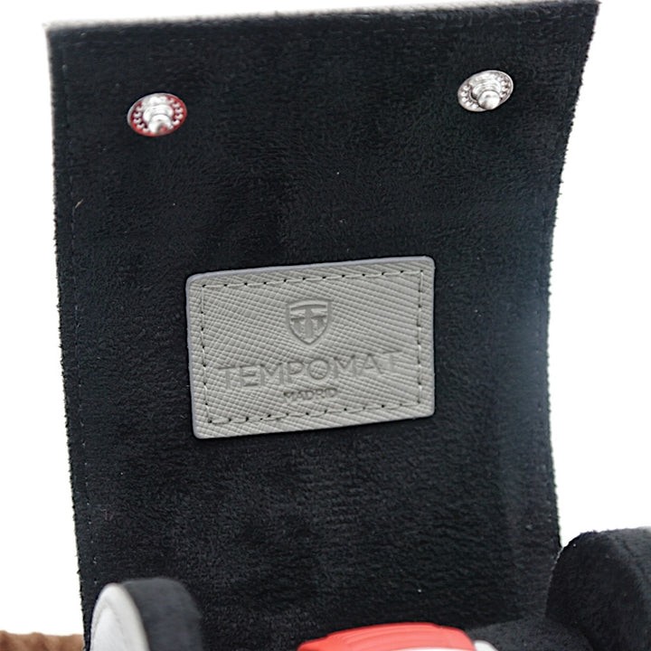 Tempomat Individual Grey Saffiano Leather Watchroll