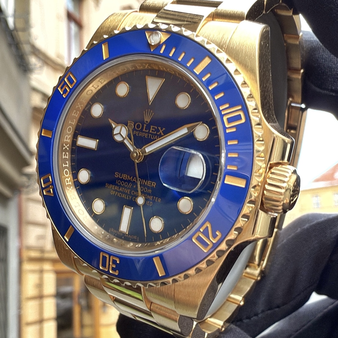 Rolex Submariner Date Yellow Gold 18k