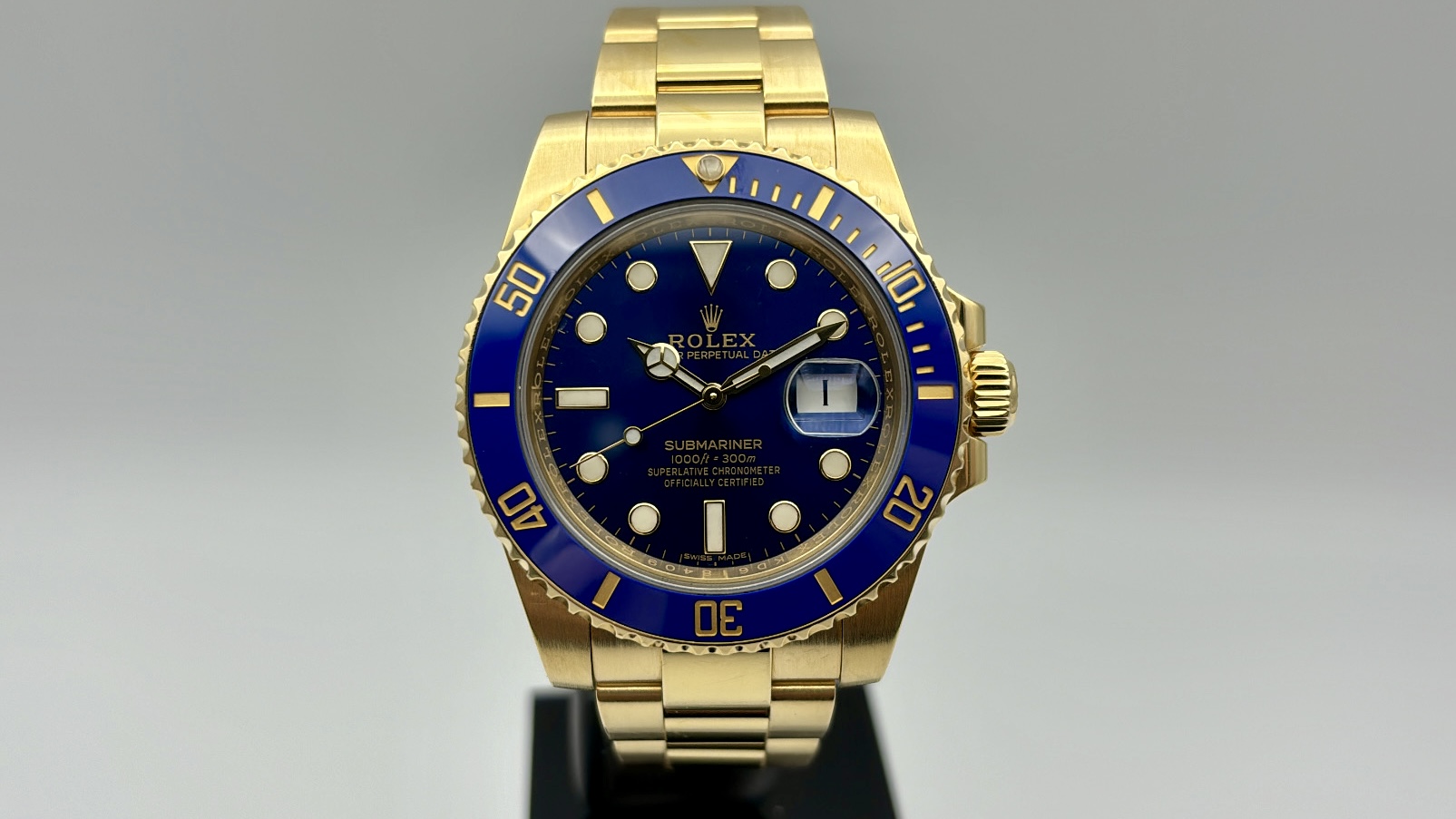 Rolex Submariner Date Yellow Gold 18k - 116618LB