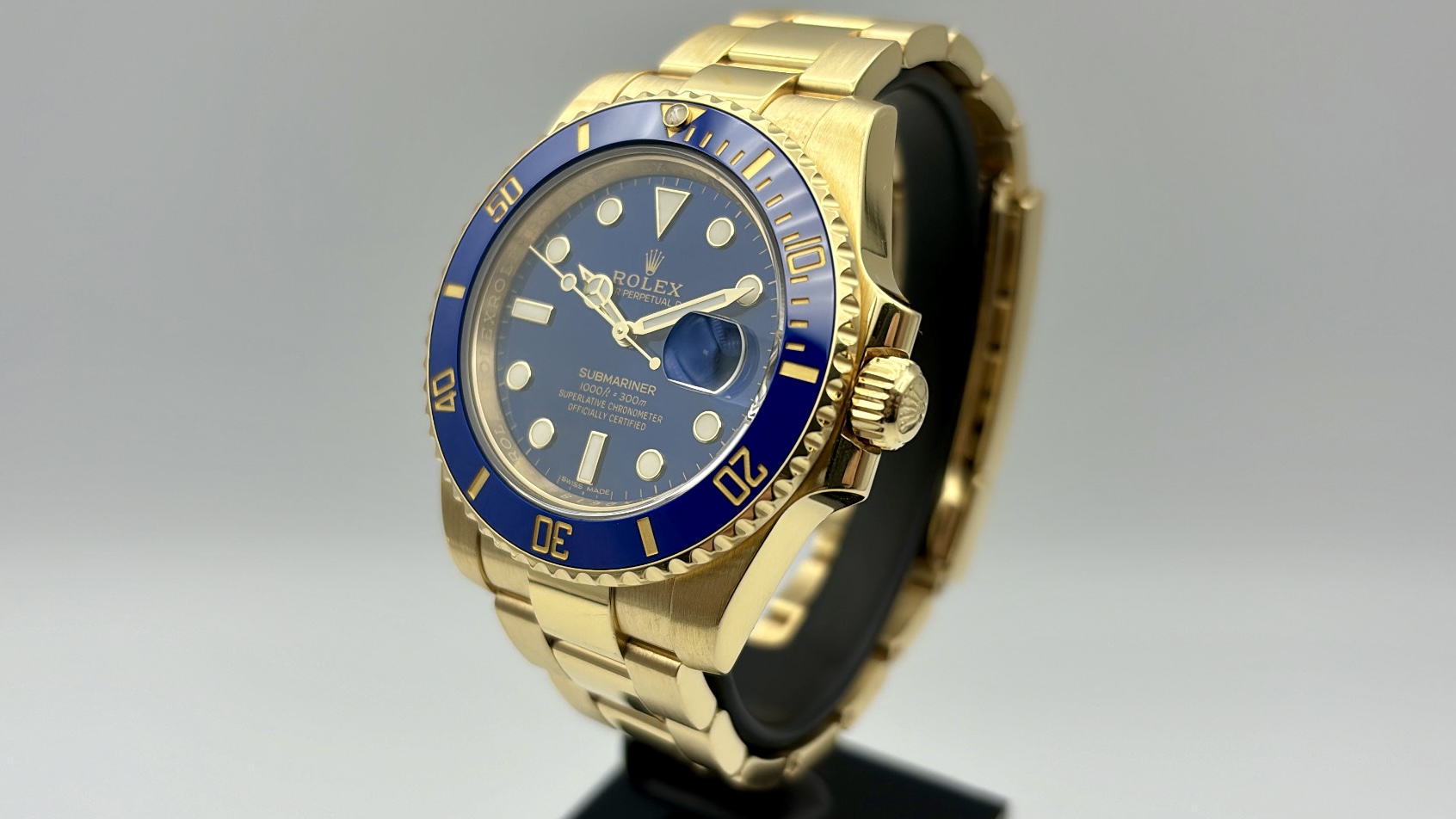 Rolex Submariner Date Yellow Gold 18k - 116618LB