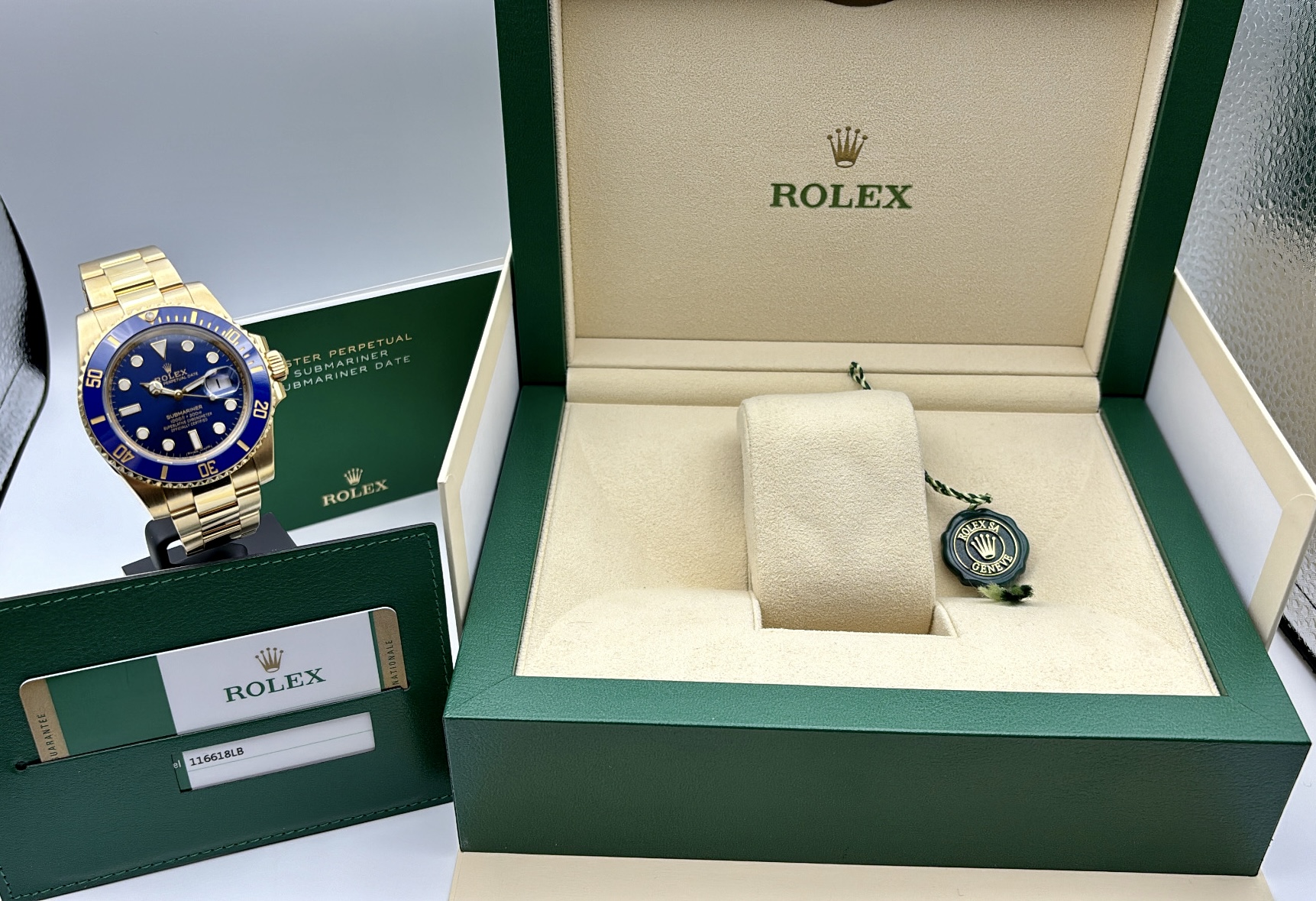 Rolex Submariner Date Yellow Gold 18k - 116618LB