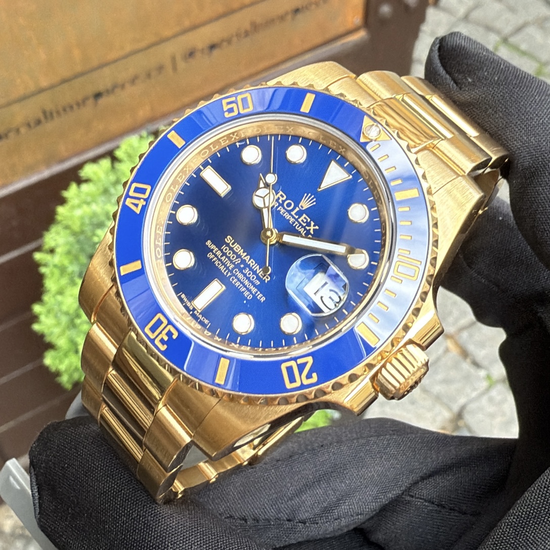 Rolex Submariner Date Yellow Gold 18k - 116618LB