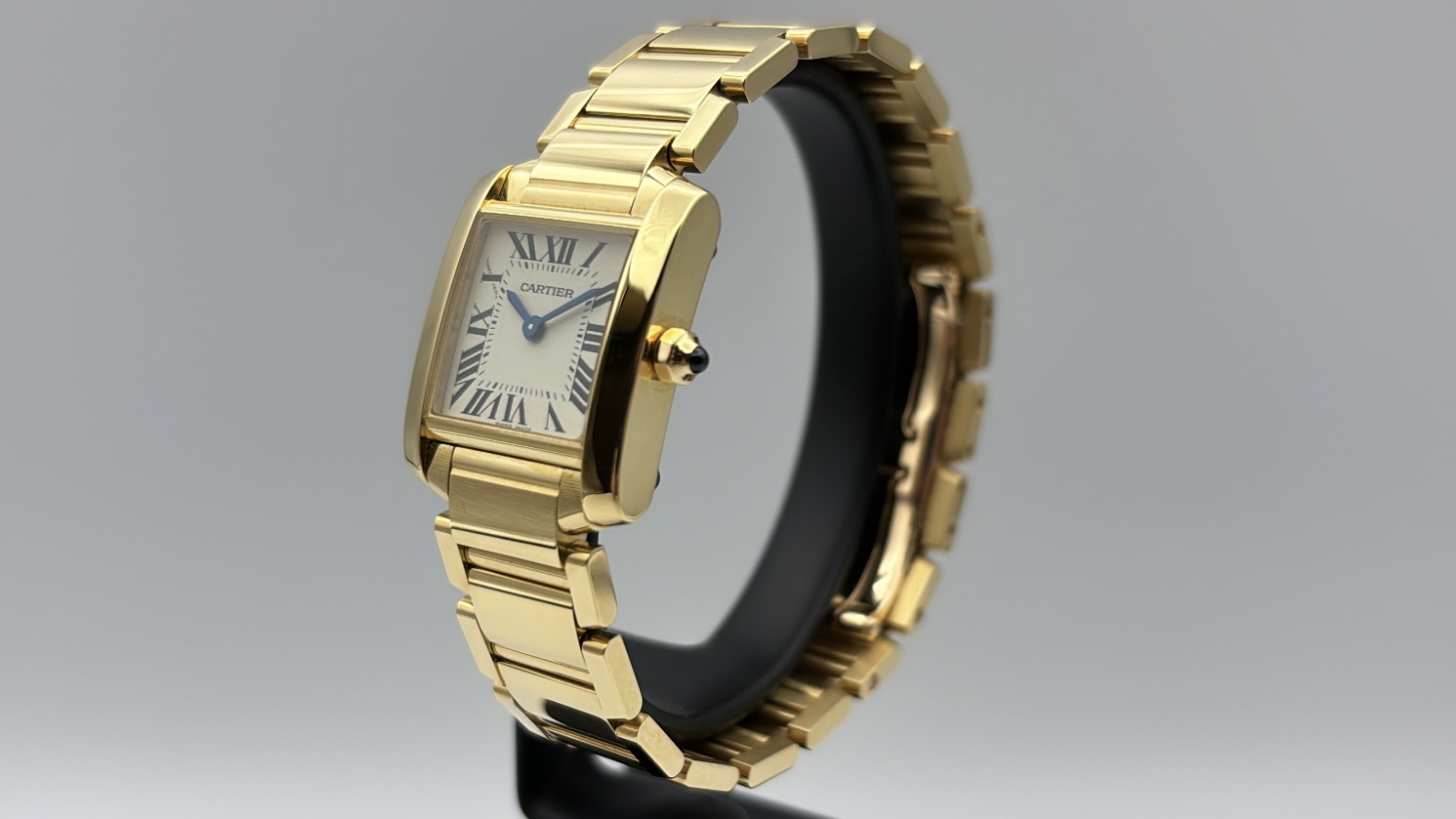 Cartier Tank Française 18k Yellow Gold