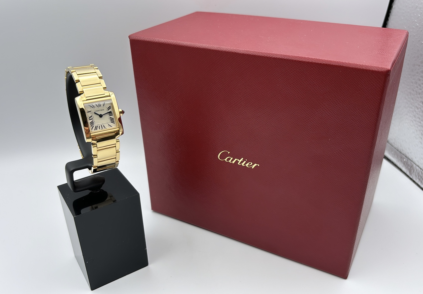 Cartier Tank Française 18k Yellow Gold
