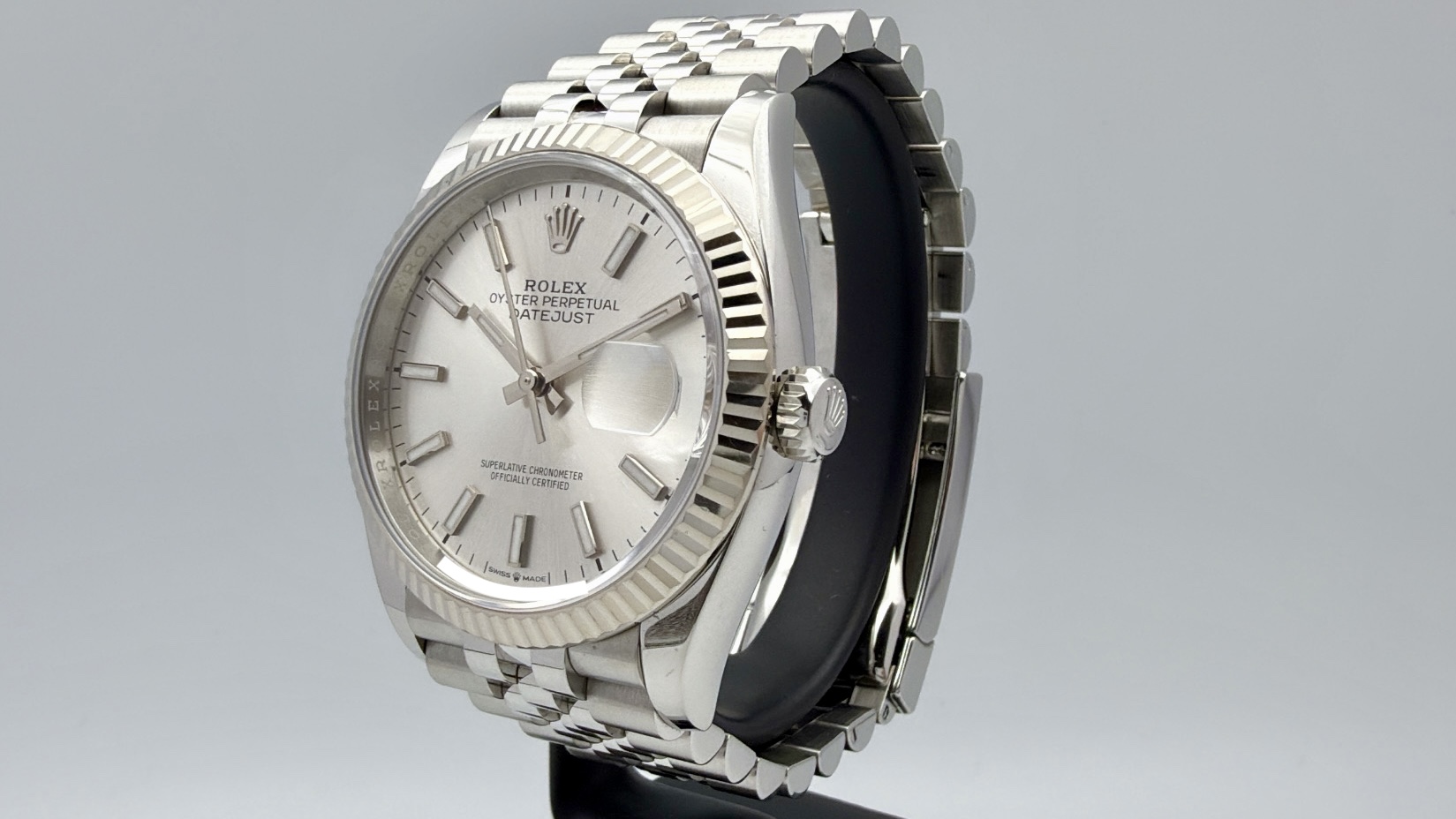 Rolex Datejust 36 Silver Dial Jubilee