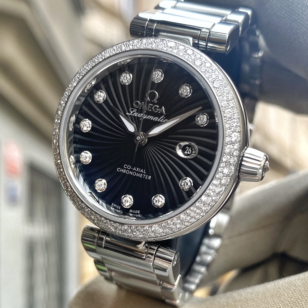 Omega De Ville Ladymatic Diamonds - 425.35.34.20.51.001