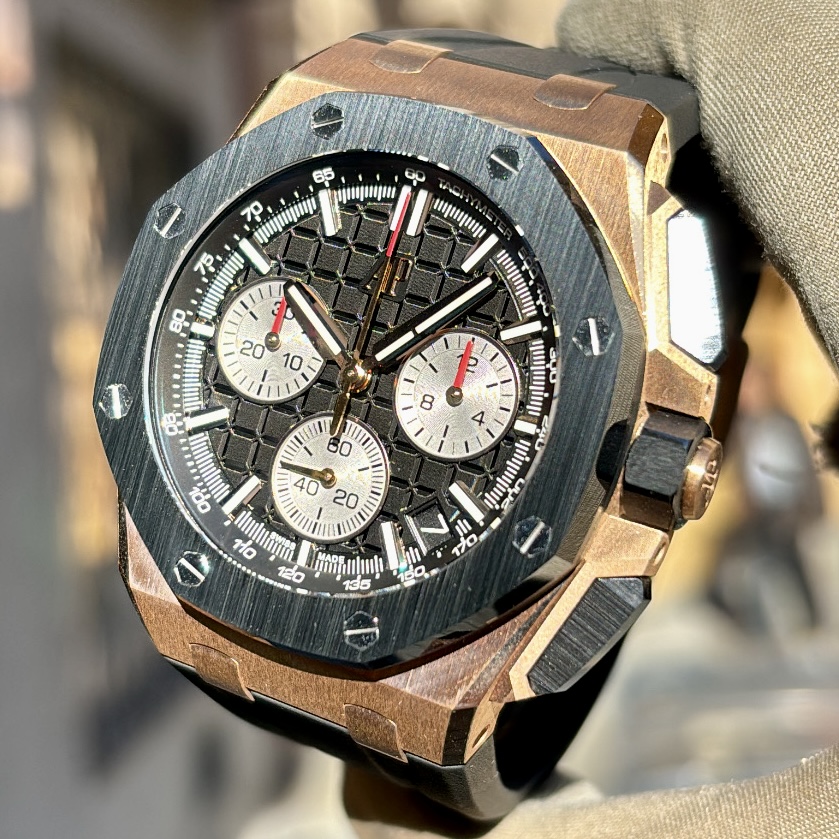 Audemars Piguet Royal Oak Offshore Chronograph 43 Rose Gold - 26420ro.oo.a002ca.01