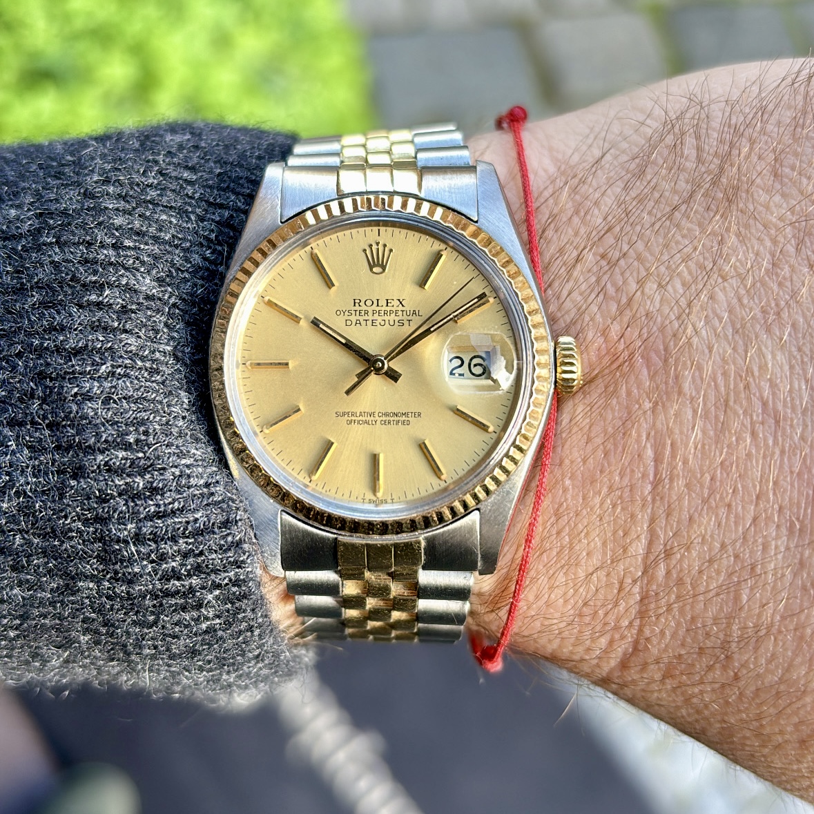 Rolex Datejust 36 Jubilee Steel / Gold - 16013