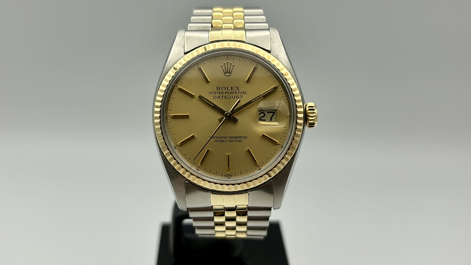 Rolex Datejust 36 Jubilee Steel / Gold - 16013