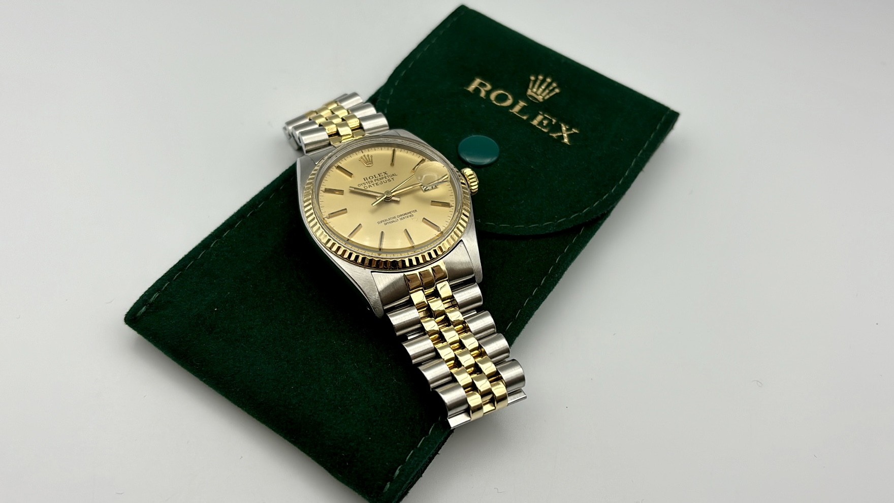 Rolex Datejust 36 Jubilee Steel / Gold - 16013