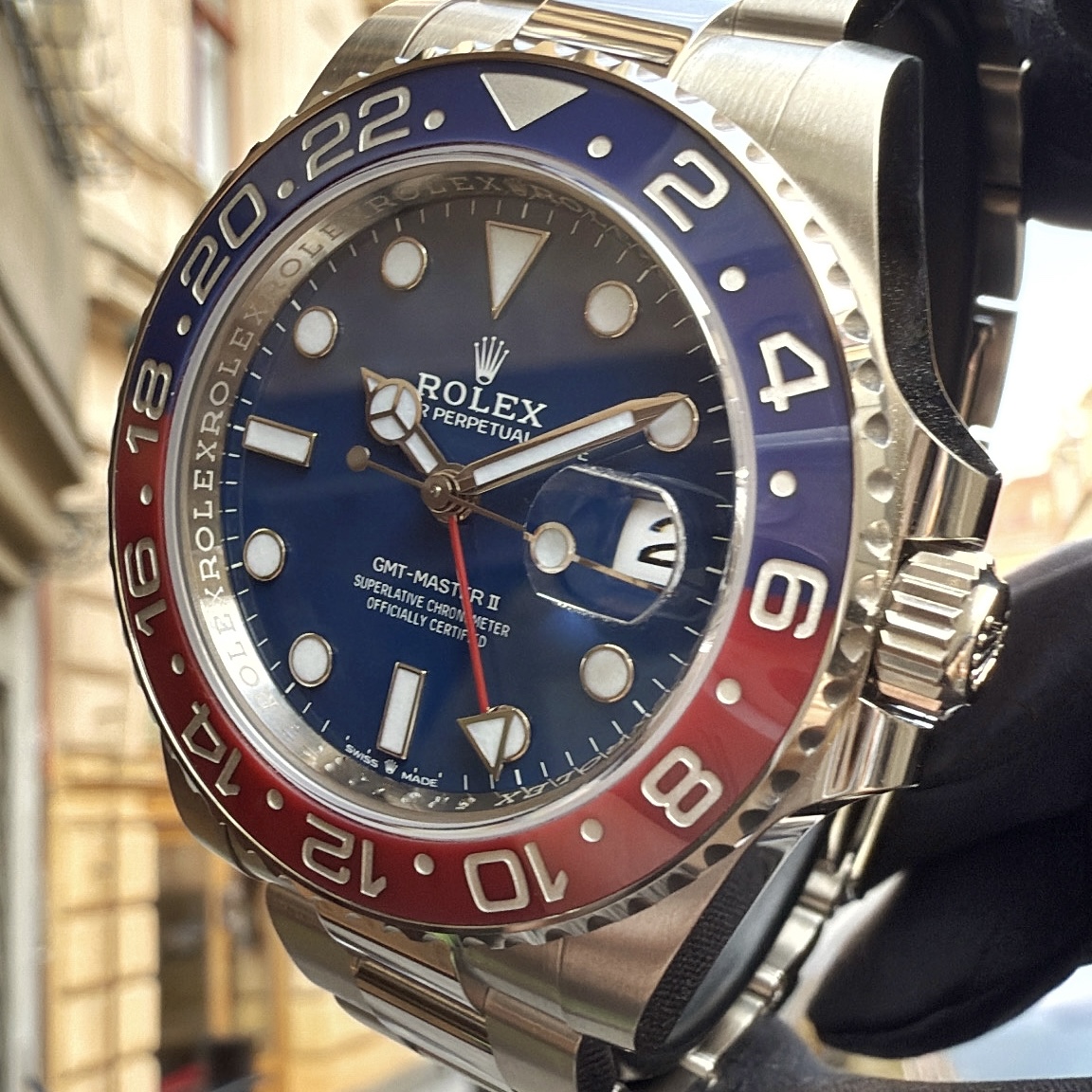 Rolex GMT-Master II White Gold