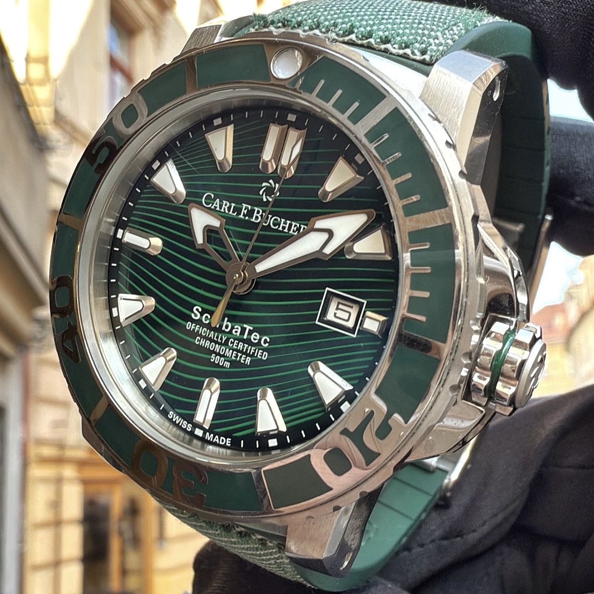 Carl F. Bucherer Patravi ScubaTec Verde