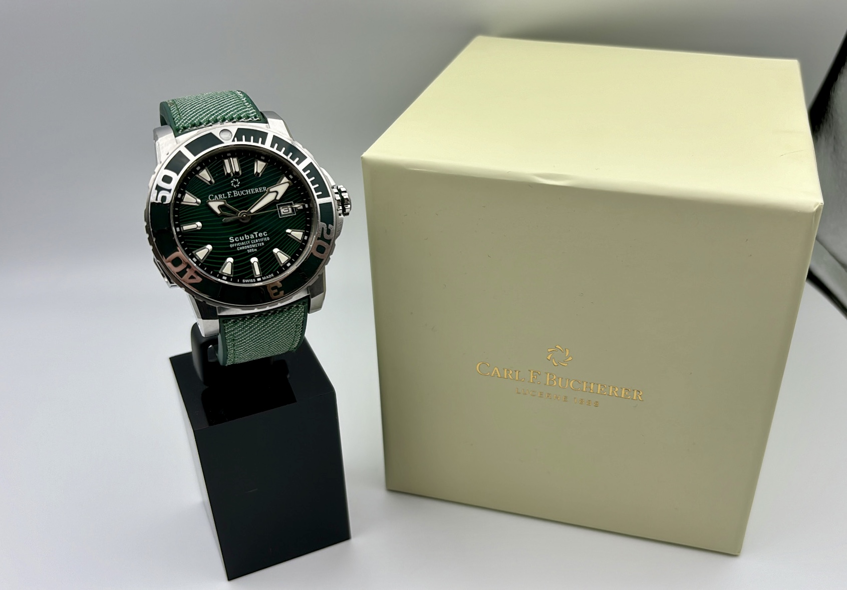 Carl F. Bucherer Patravi ScubaTec Verde - 00.10632.23.93.01