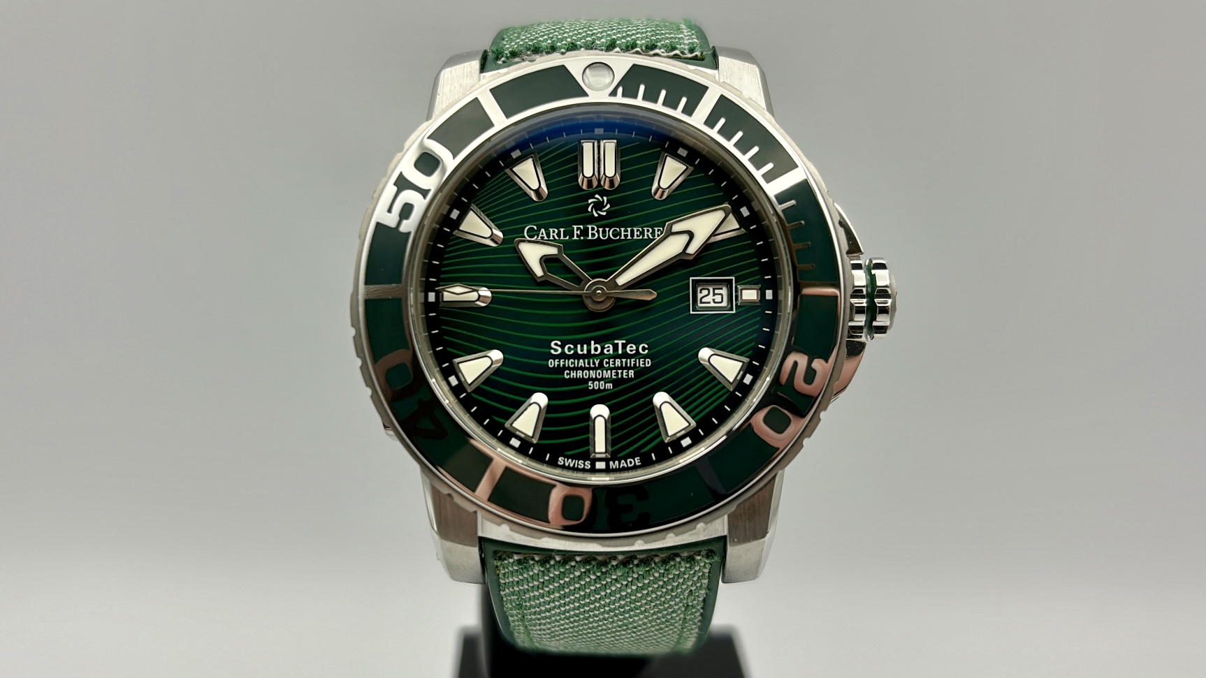 Carl F. Bucherer Patravi ScubaTec Verde - 00.10632.23.93.01