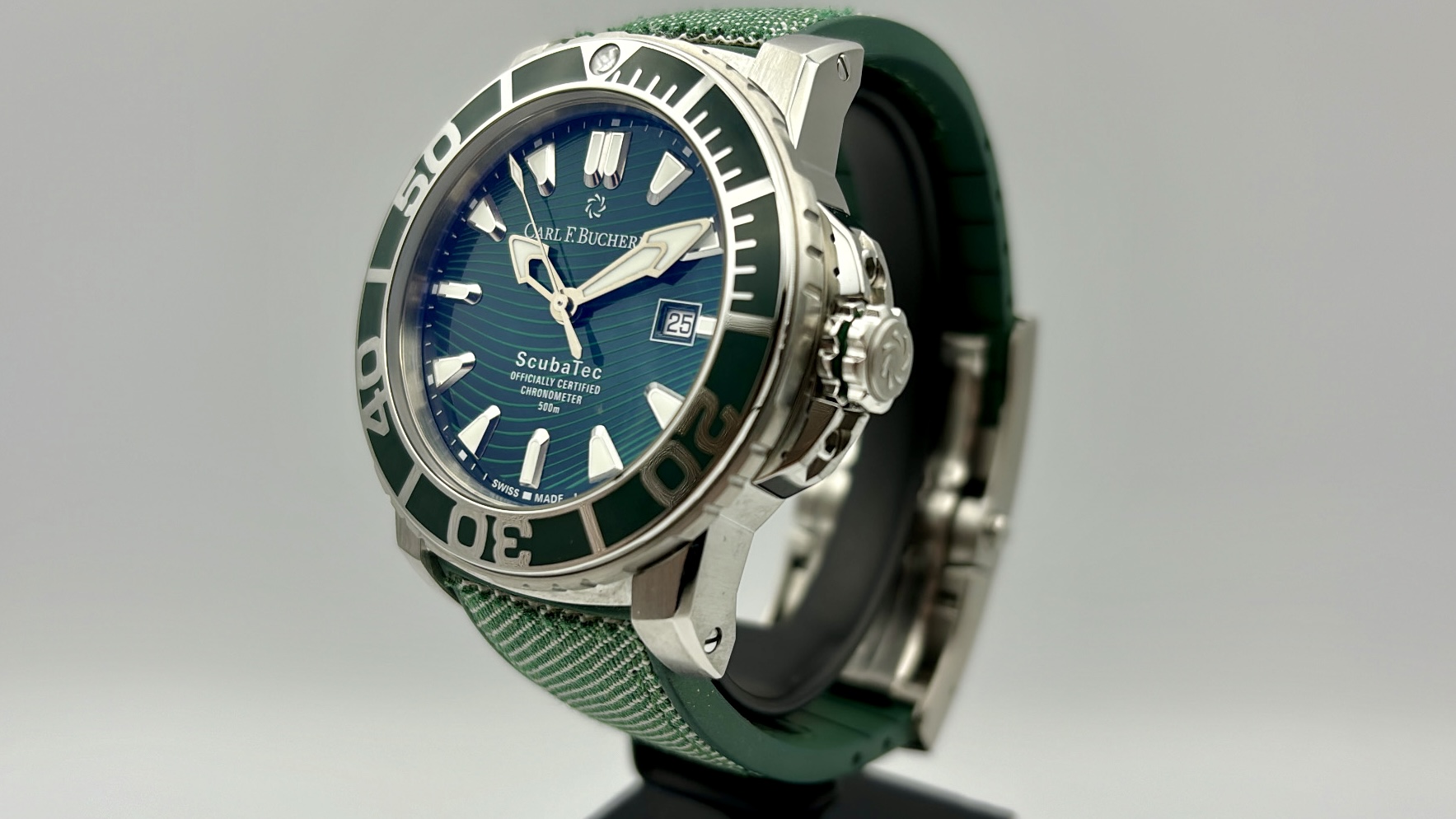 Carl F. Bucherer Patravi ScubaTec Verde - 00.10632.23.93.01