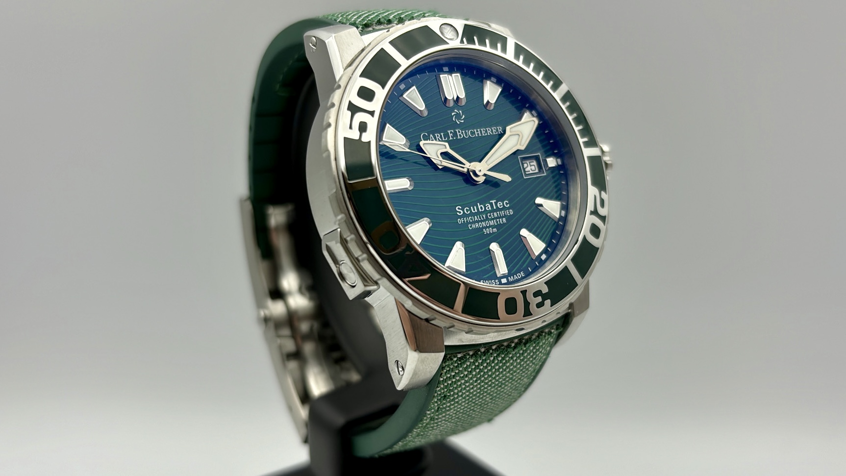 Carl F. Bucherer Patravi ScubaTec Verde - 00.10632.23.93.01