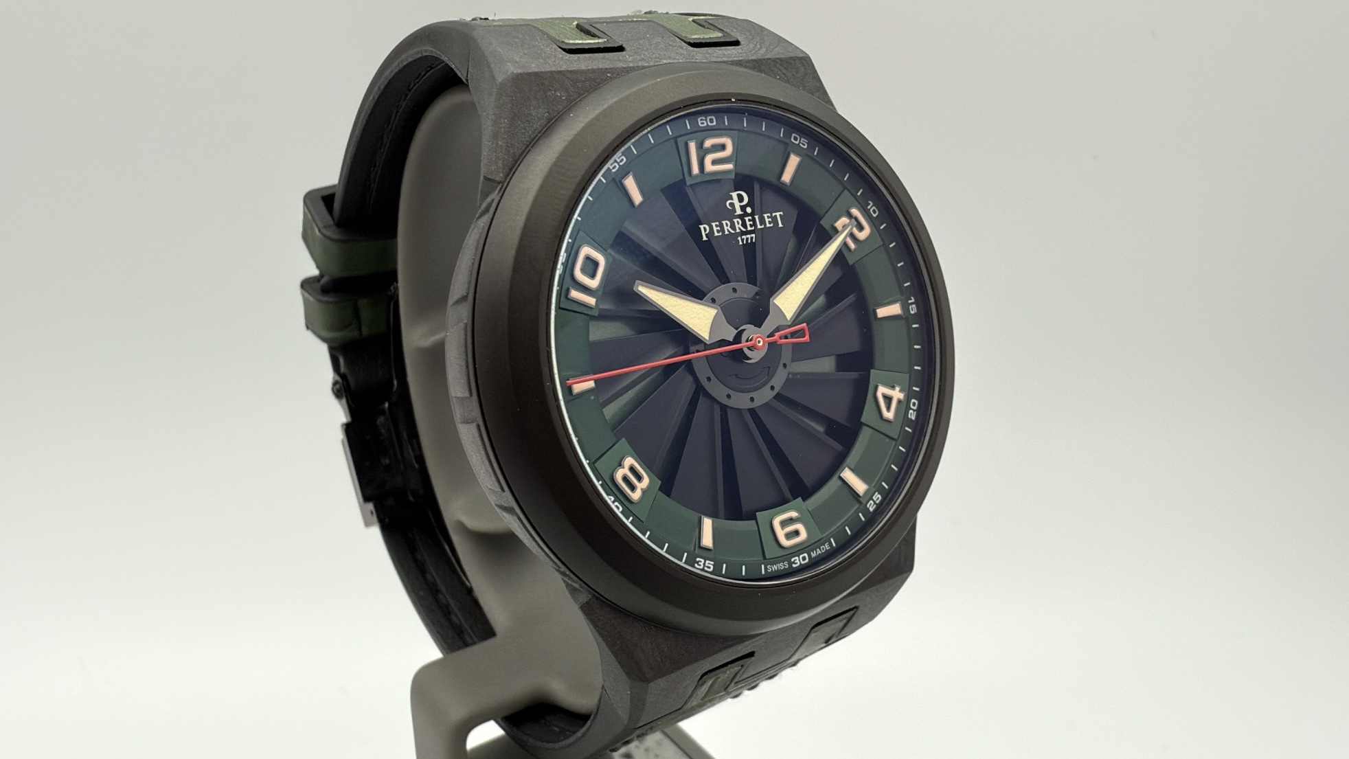 Perrelet Turbine Carbon Forest Green