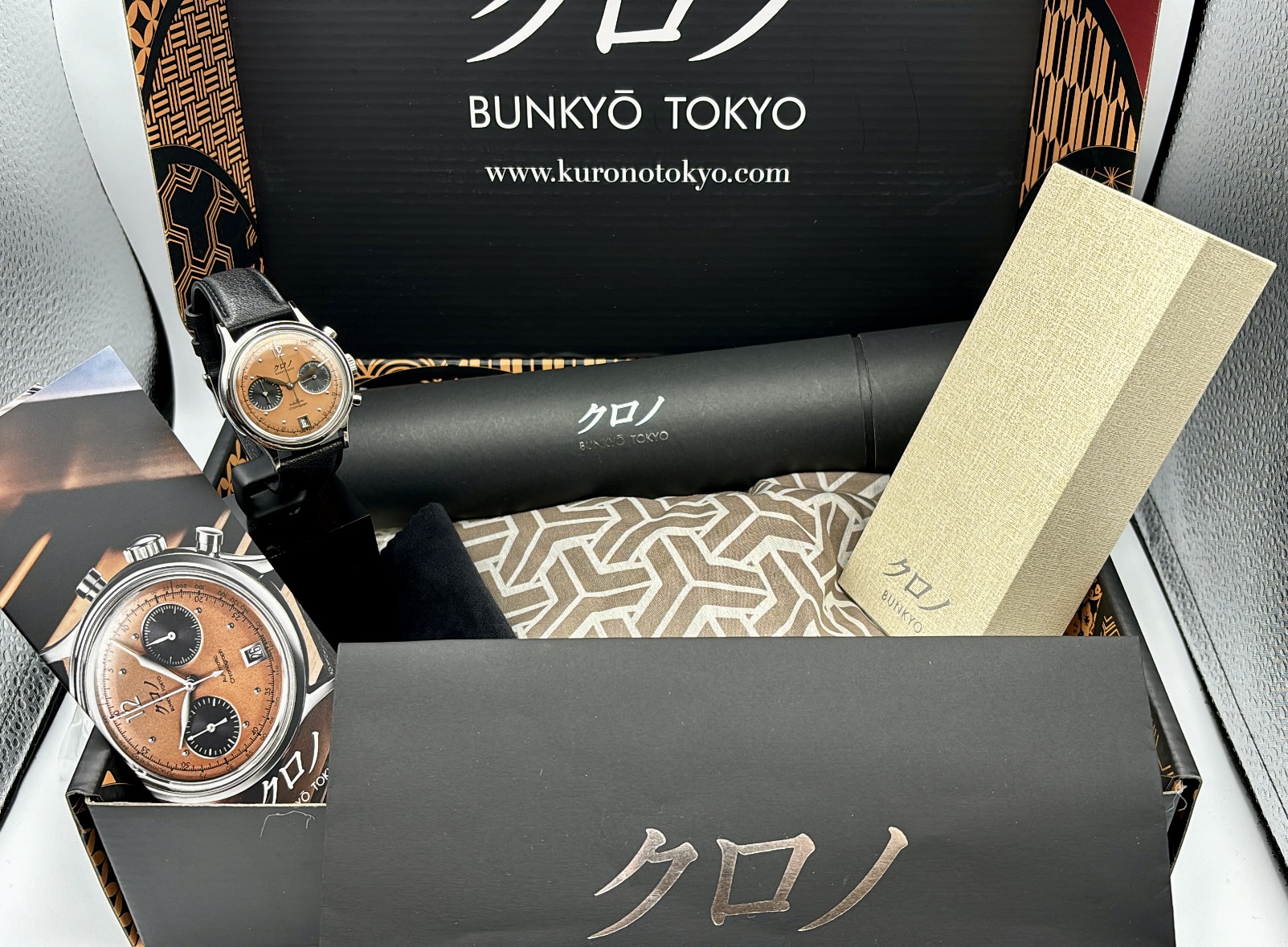 Kurono Tokyo Chronograph Bicompax - 