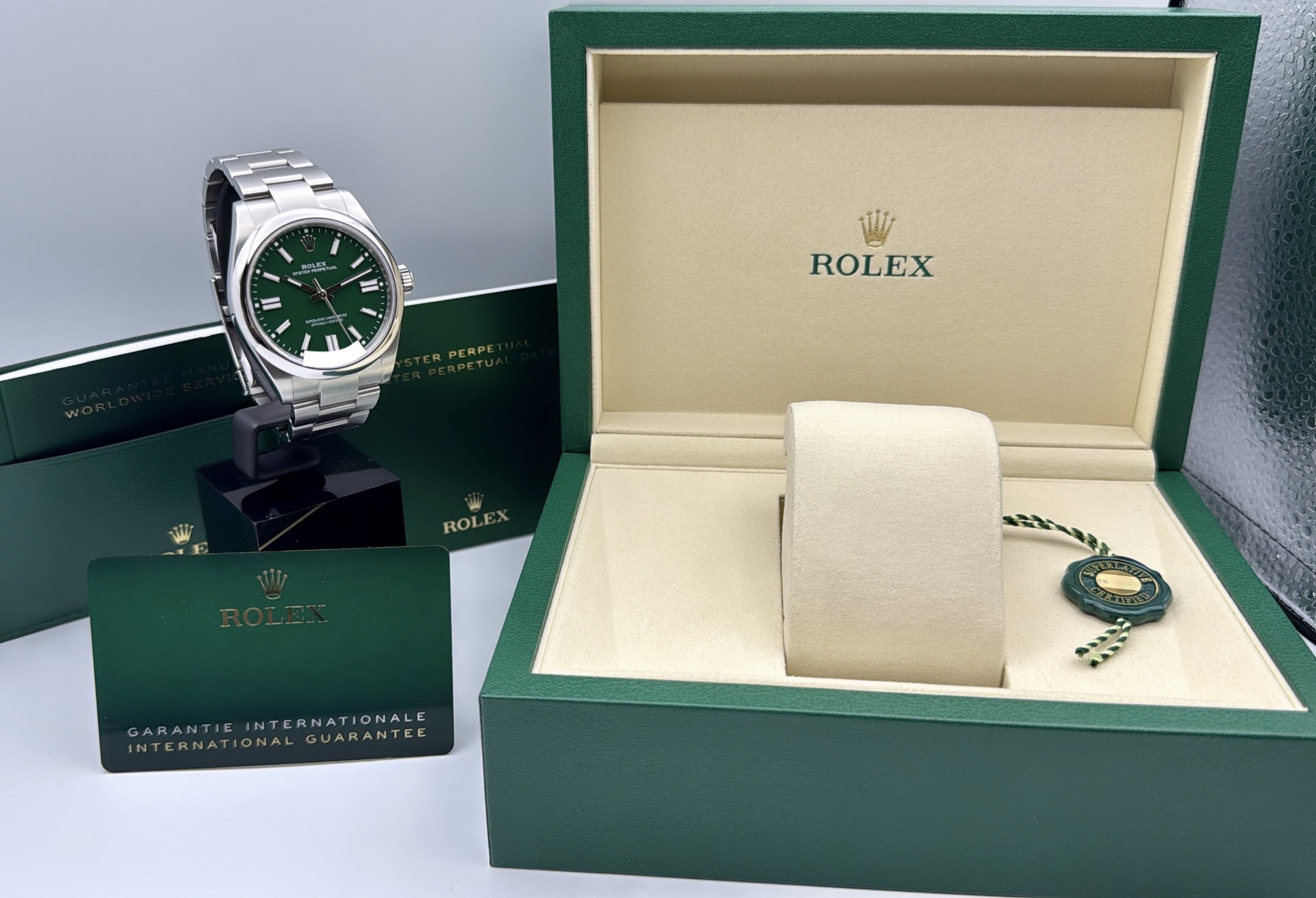 Rolex Oyster Perpetual 41 Green