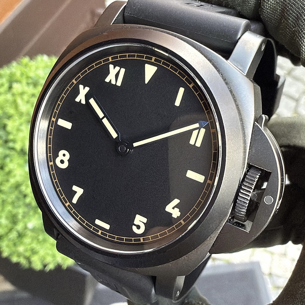 Panerai Luminor California 44 8 Days DLC Titanium / Black