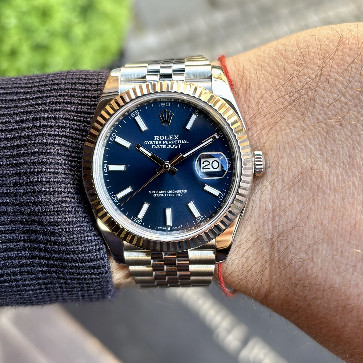 Rolex Datejust 41 Blue Dial