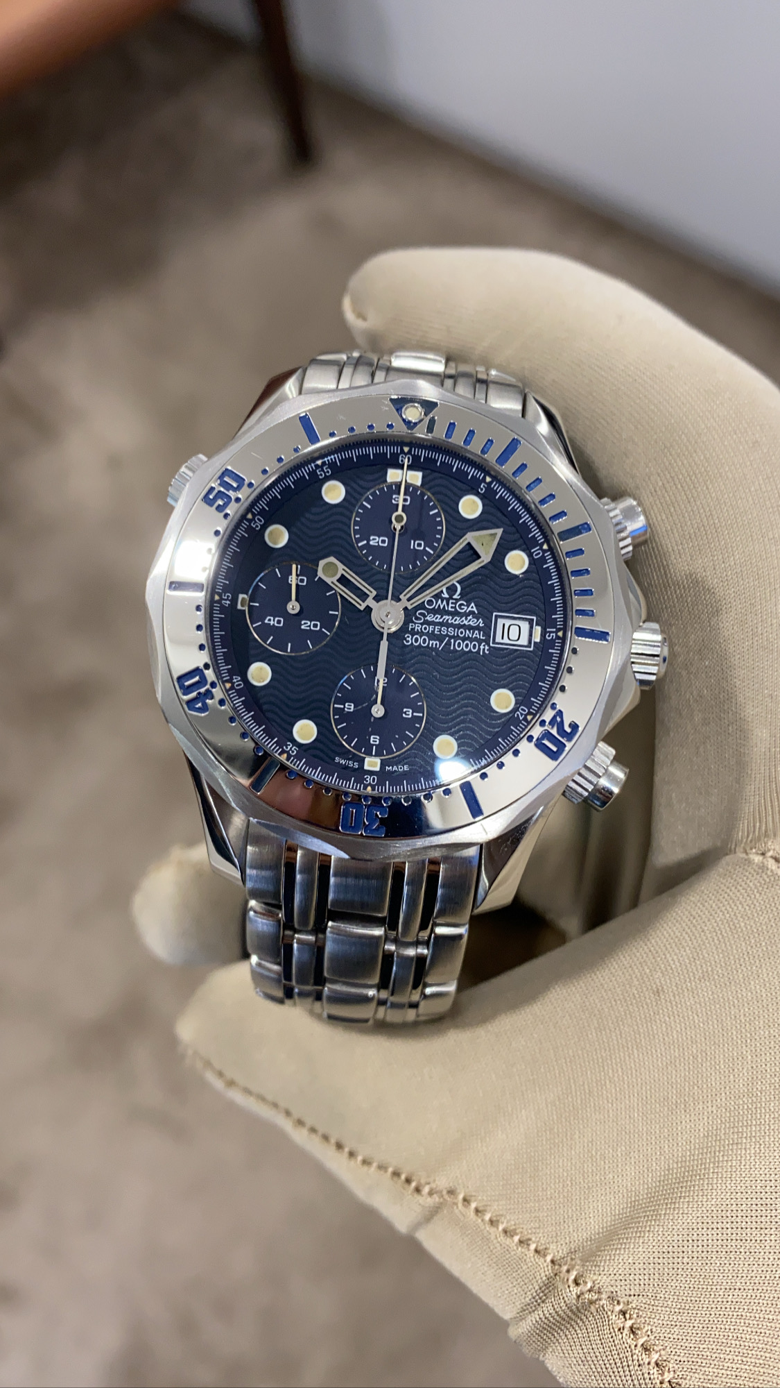 Omega Seamaster Diver 300 M Professional 300m Chronograph - 2598.80.00