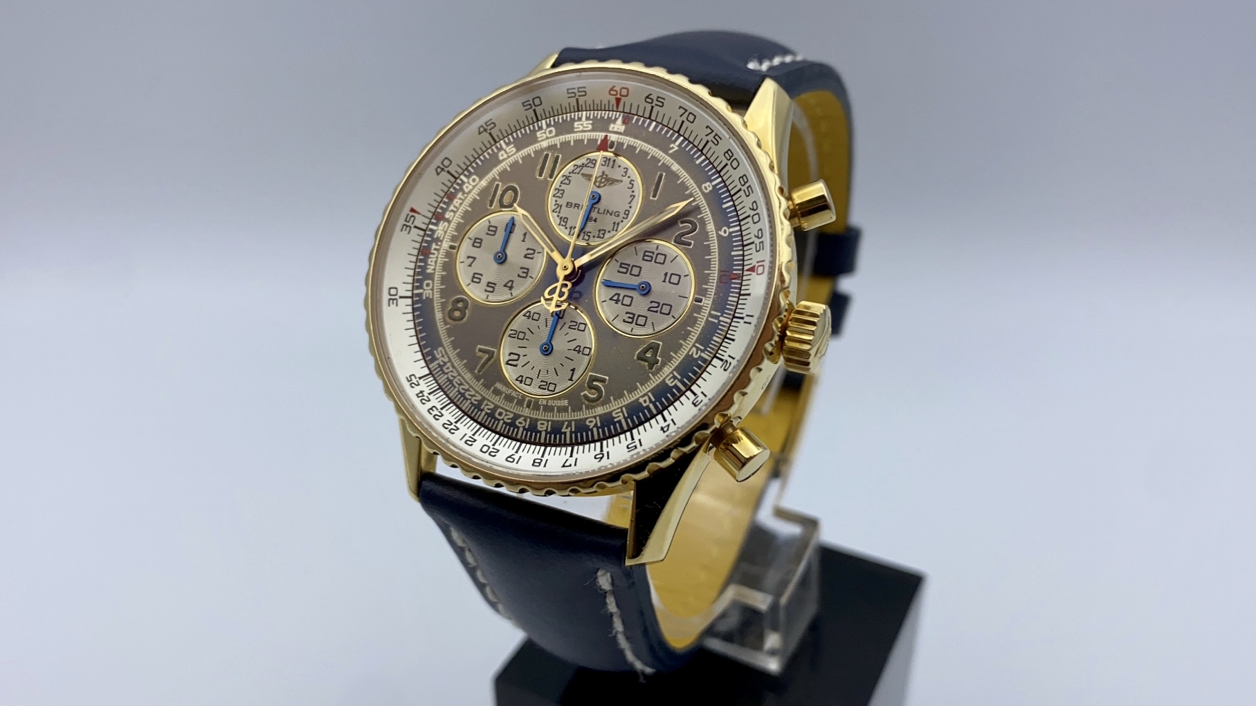 Breitling Navitimer Airborne Chronograph 18K Gold Automatik - K33030