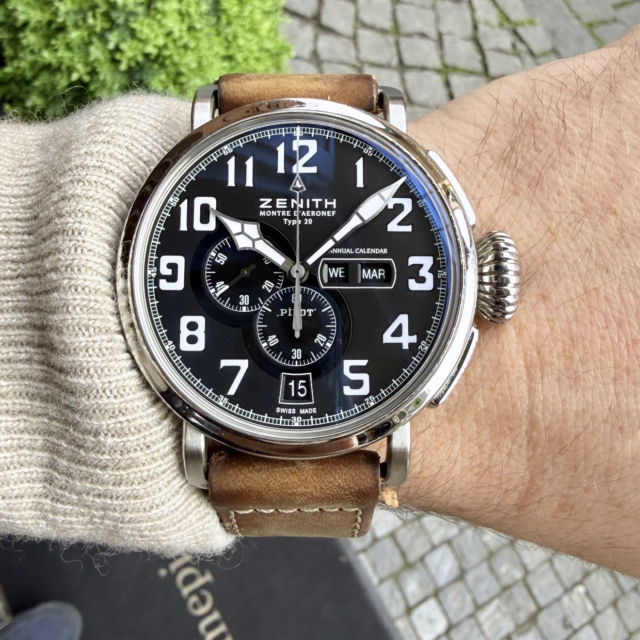 Zenith Pilot Type 20 Annual Calendar