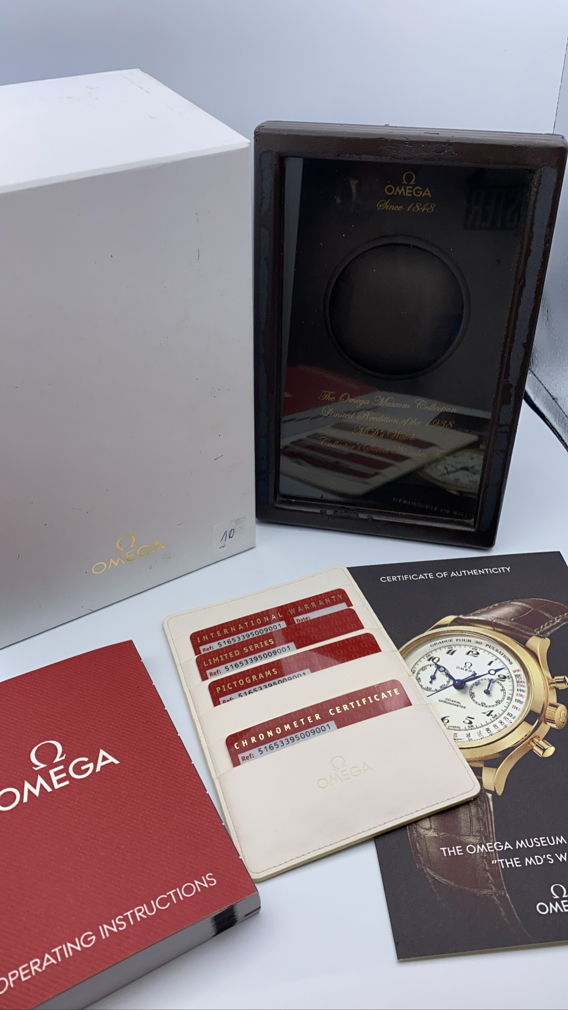 Omega Museum MD’s Limited Edition 1938 pcs - 516.53.39.50.09.001