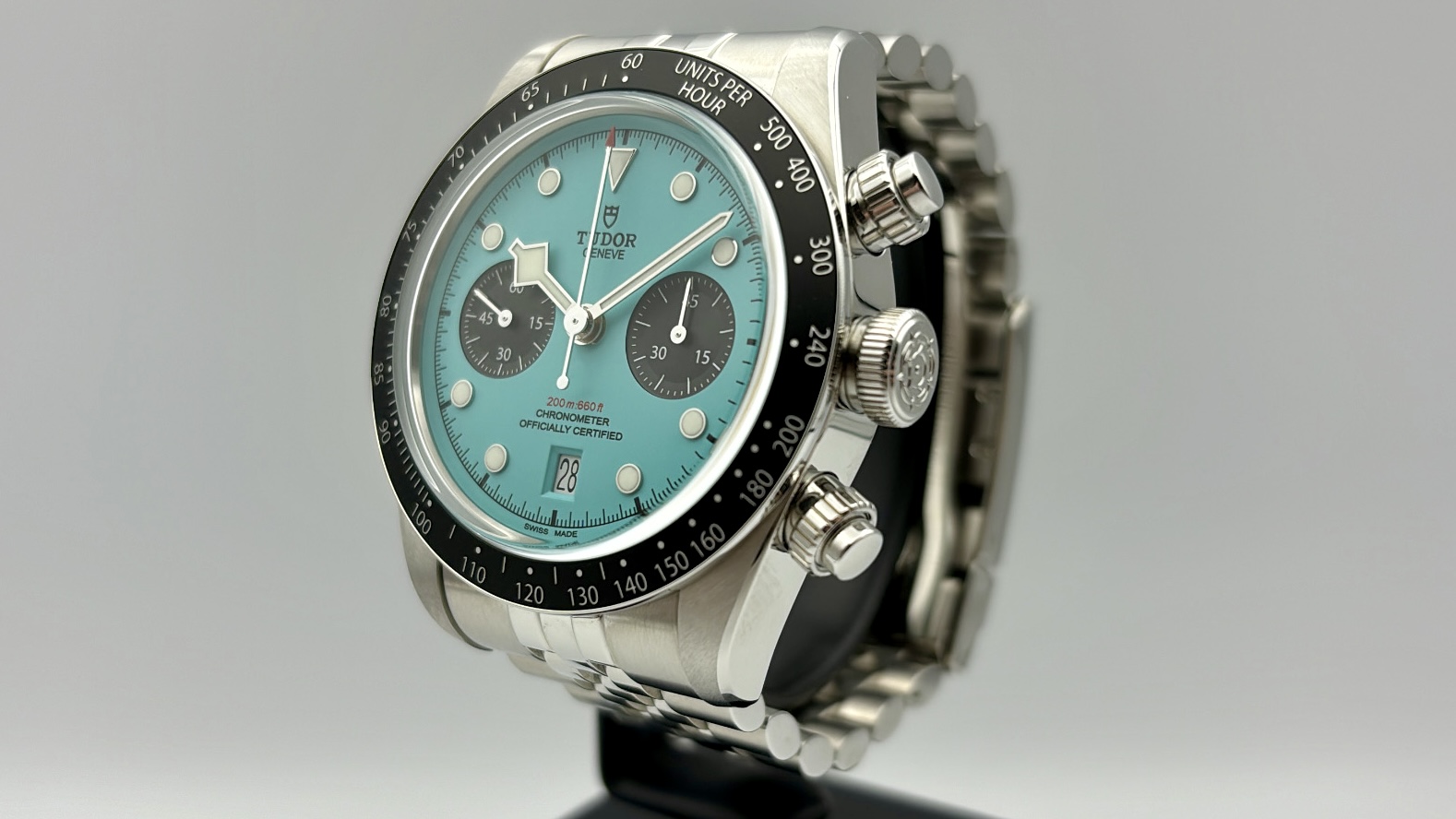 Tudor Black Bay Chrono Flamingo Blue