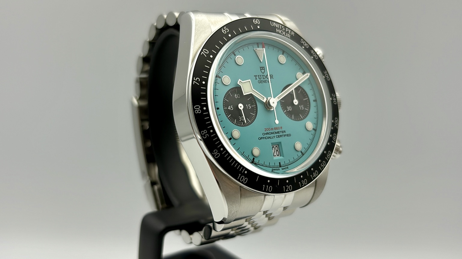 Tudor Black Bay Chrono Flamingo Blue