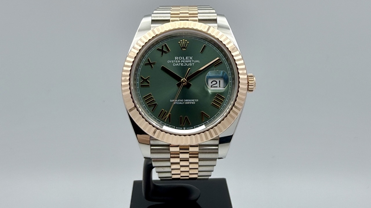 Rolex Datejust 41 Mint Green