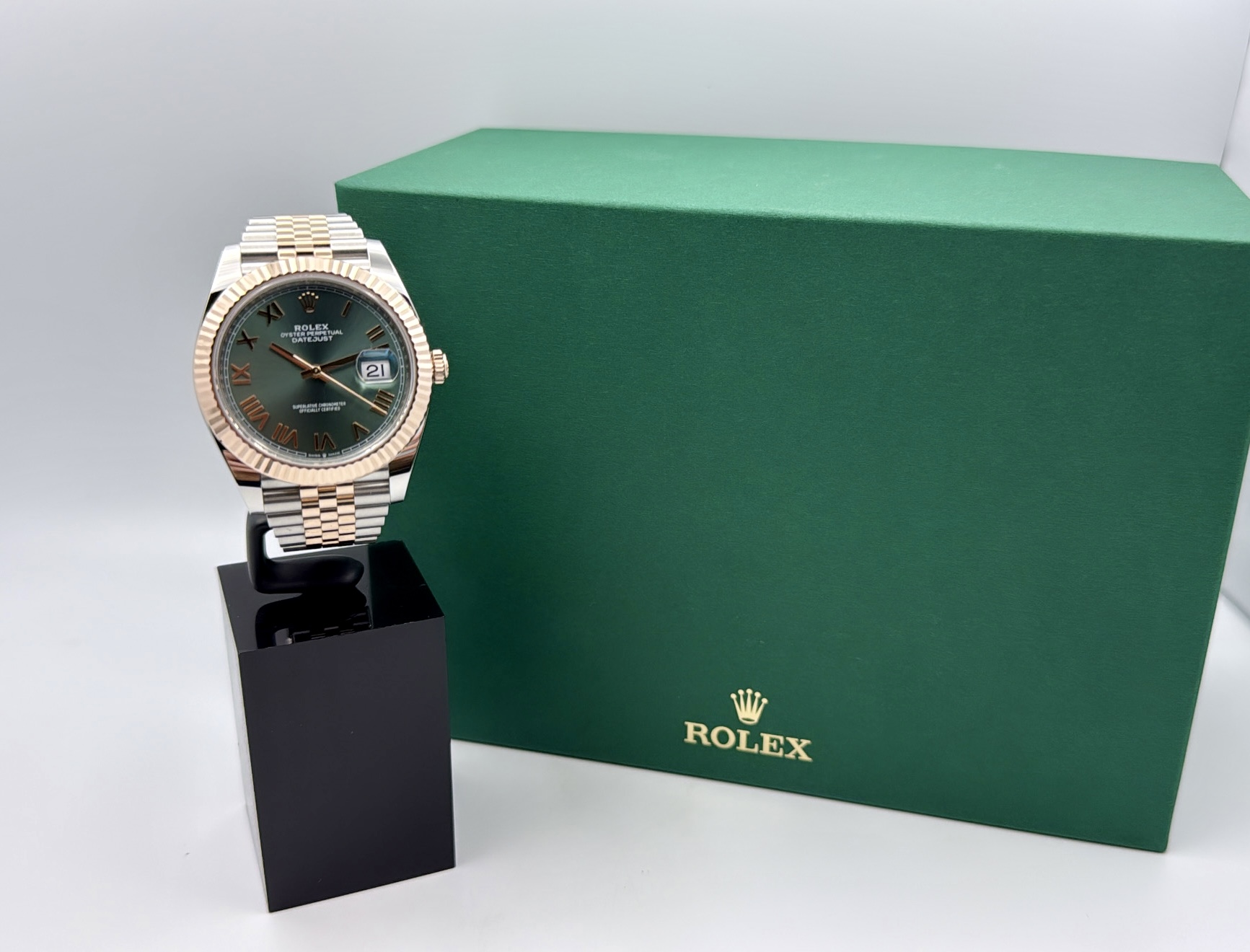 Rolex Datejust 41 Mint Green