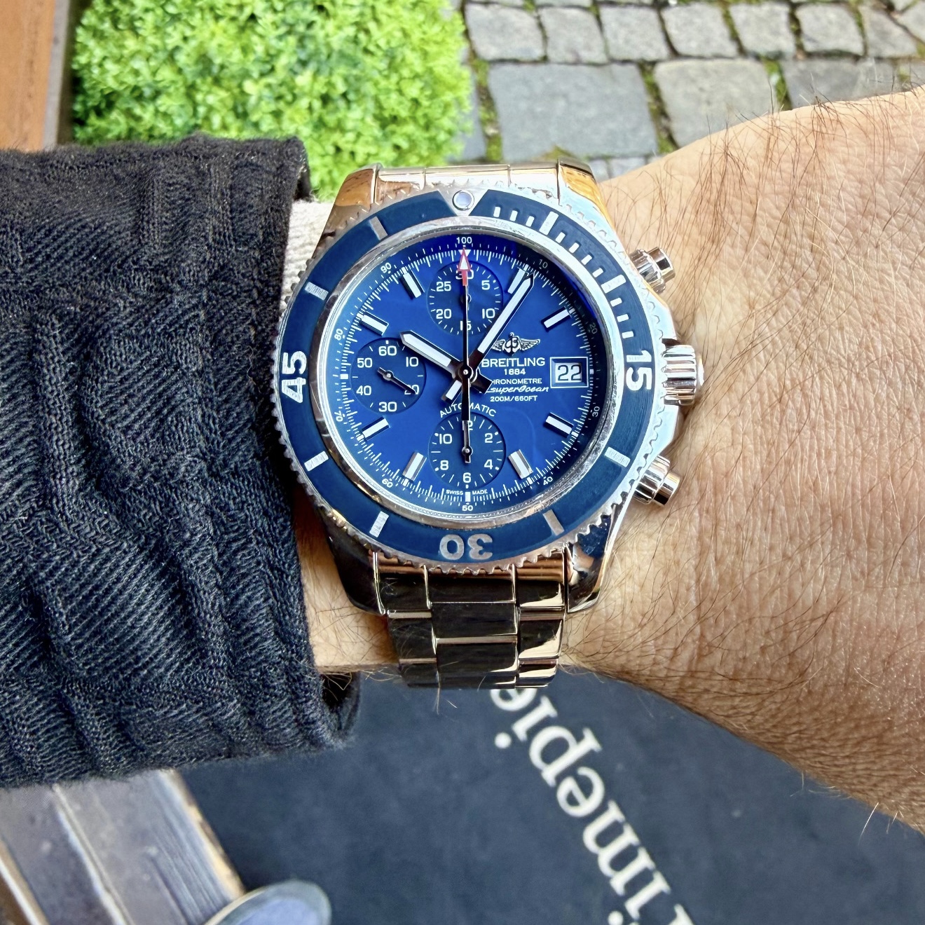 Breitling Superocean Chronograph 42 Blue