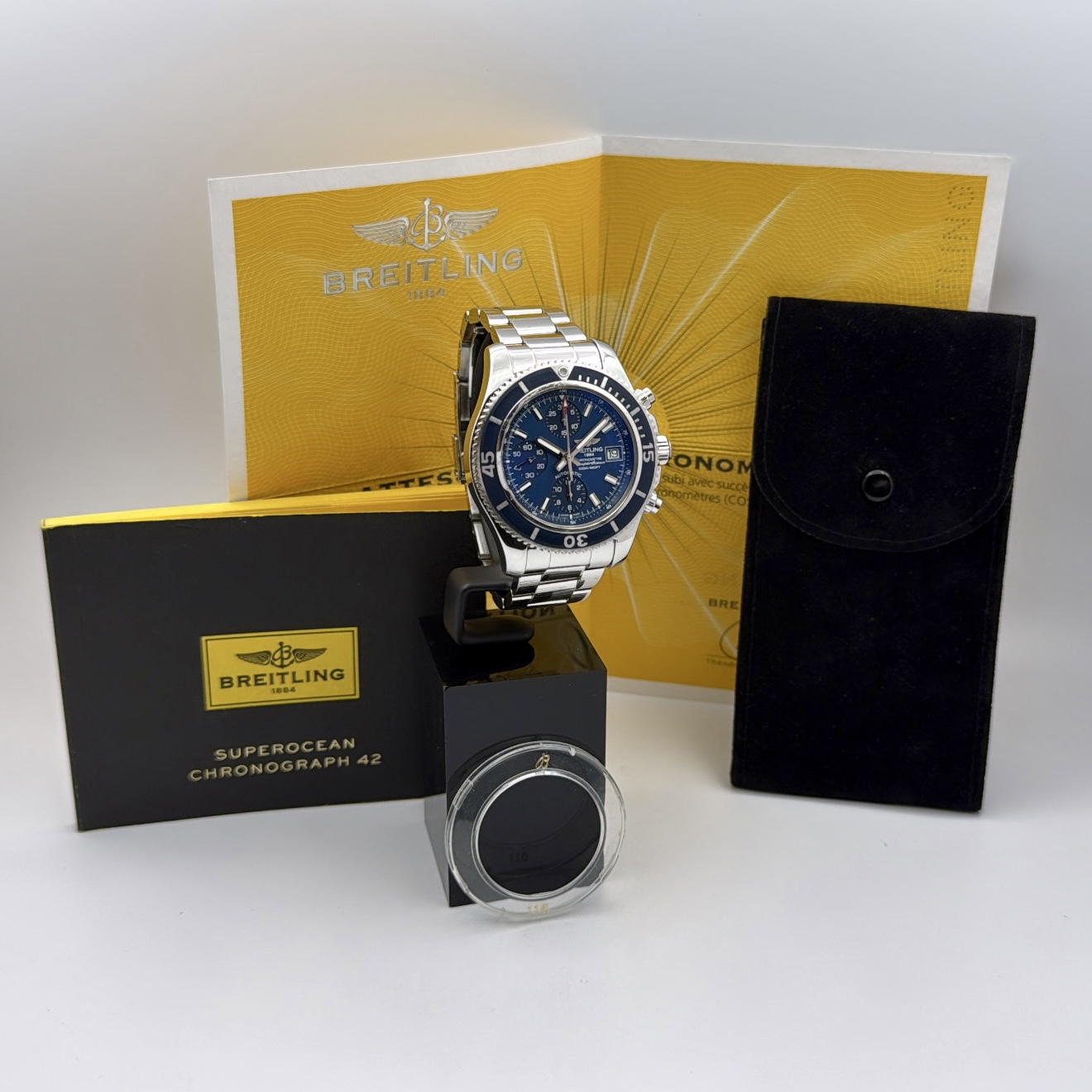 Breitling Superocean Chronograph 42 Blue