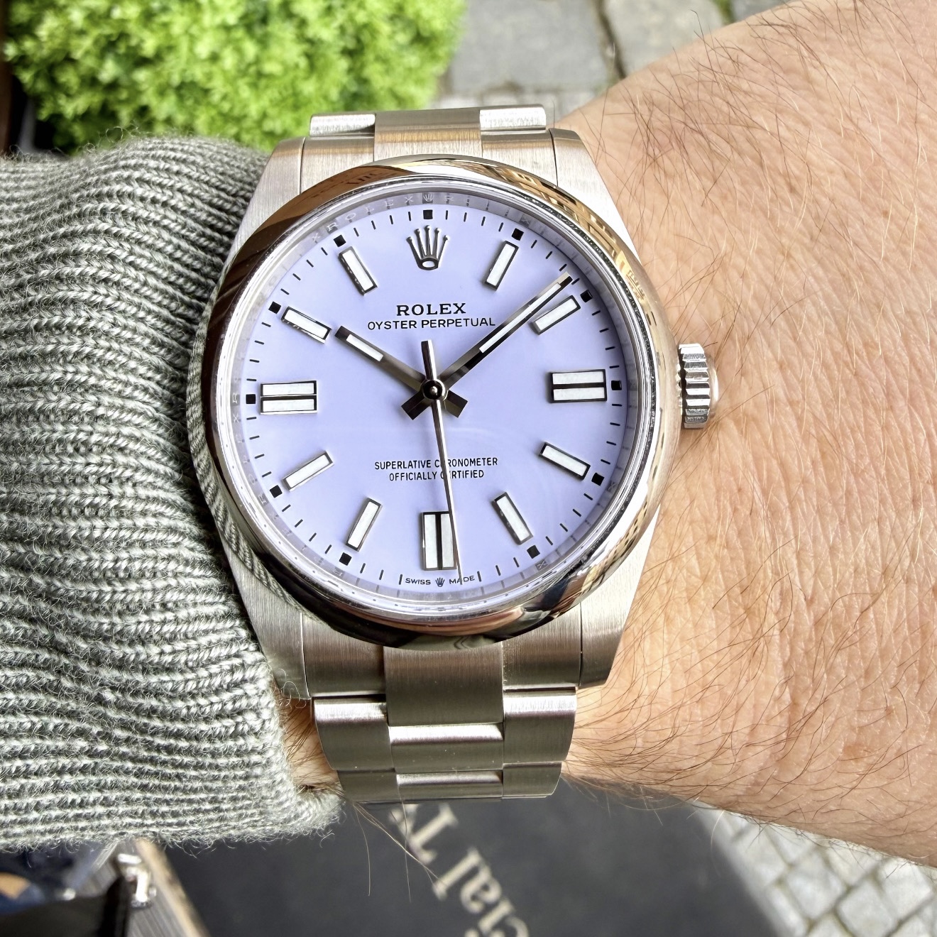 Rolex Oyster Perpetual 41 Lavender