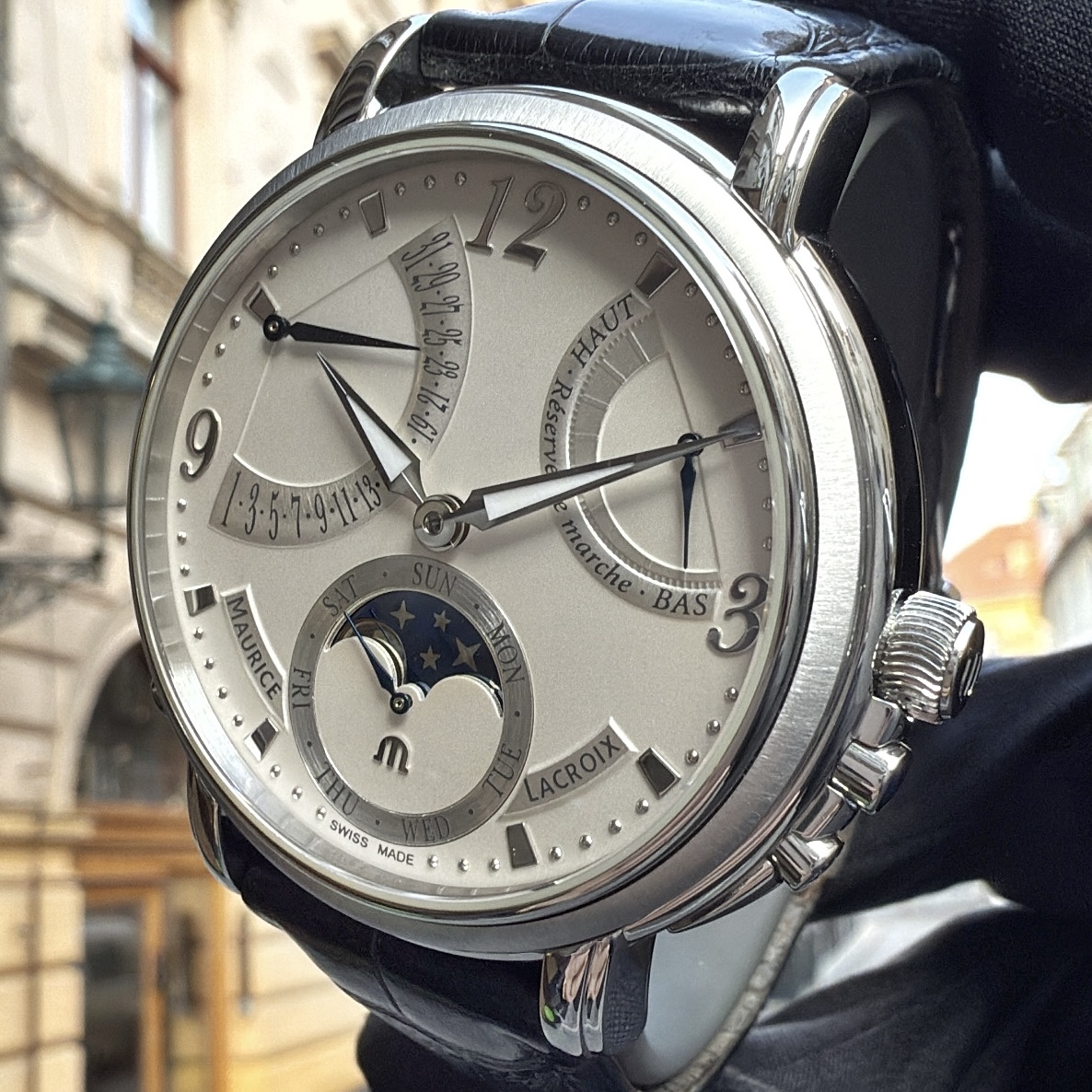 Maurice Lacroix Masterpiece Lune Retrograde