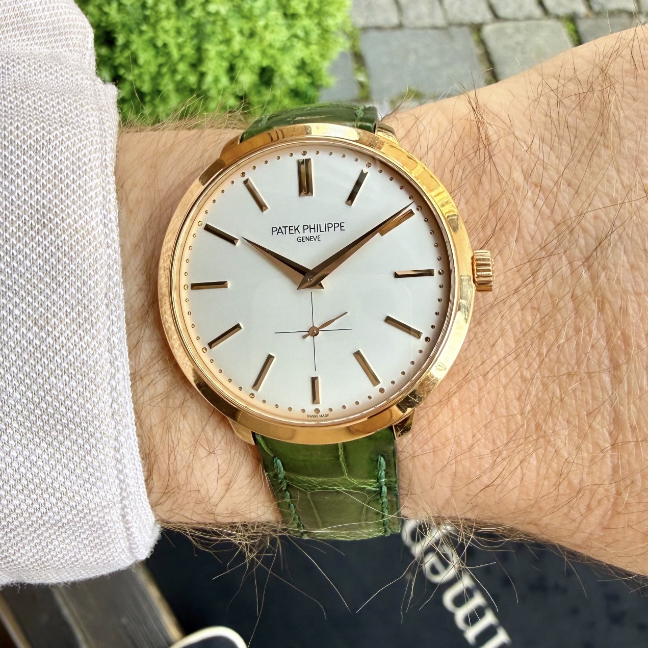 Patek Philippe Calatrava 18k Rose Gold