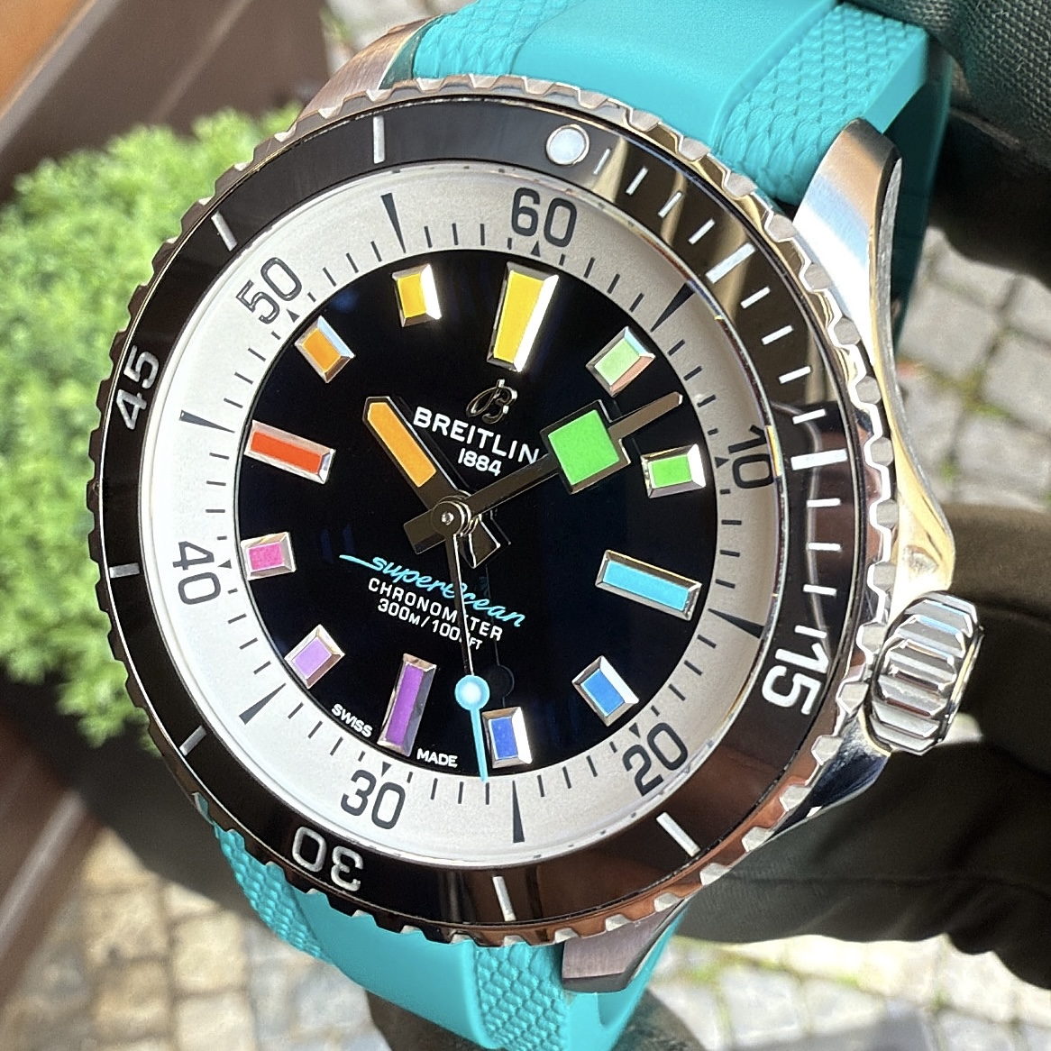 Breitling Superocean Automatic 42 Rainbow