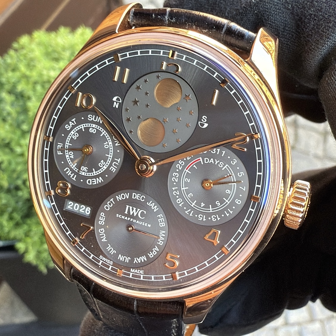 IWC Portuguese Perpetual Calendar Rose Gold