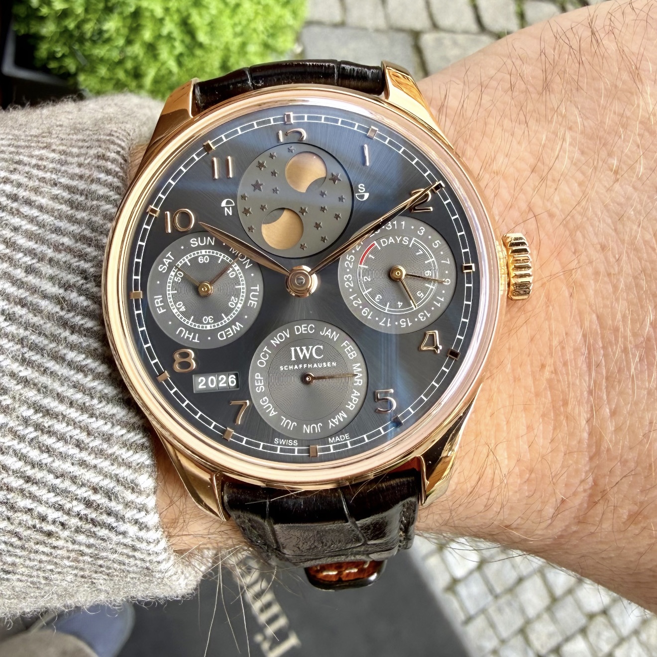 IWC Portuguese Perpetual Calendar Rose Gold