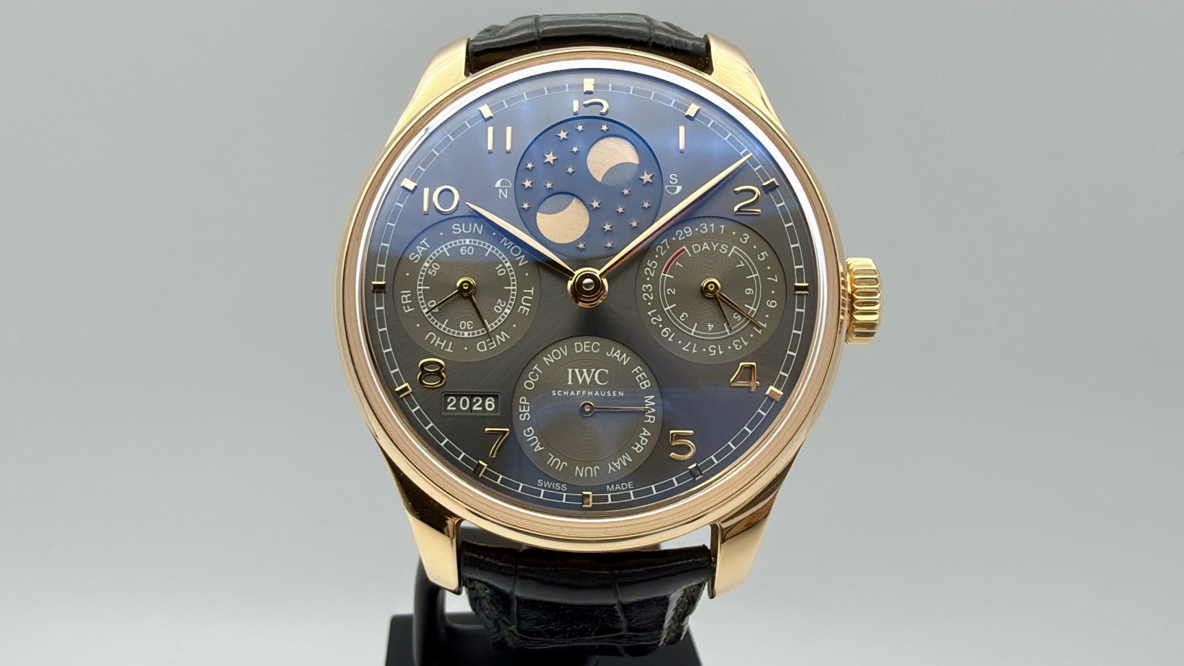 IWC Portuguese Perpetual Calendar Rose Gold