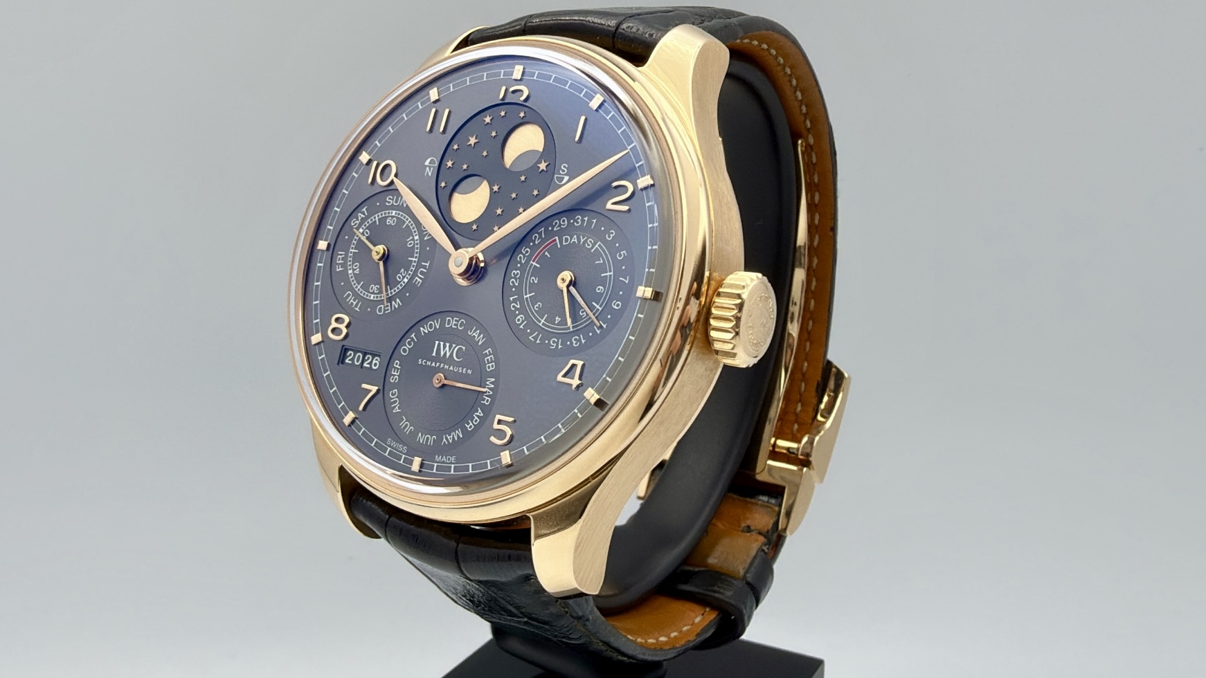 IWC Portuguese Perpetual Calendar Rose Gold