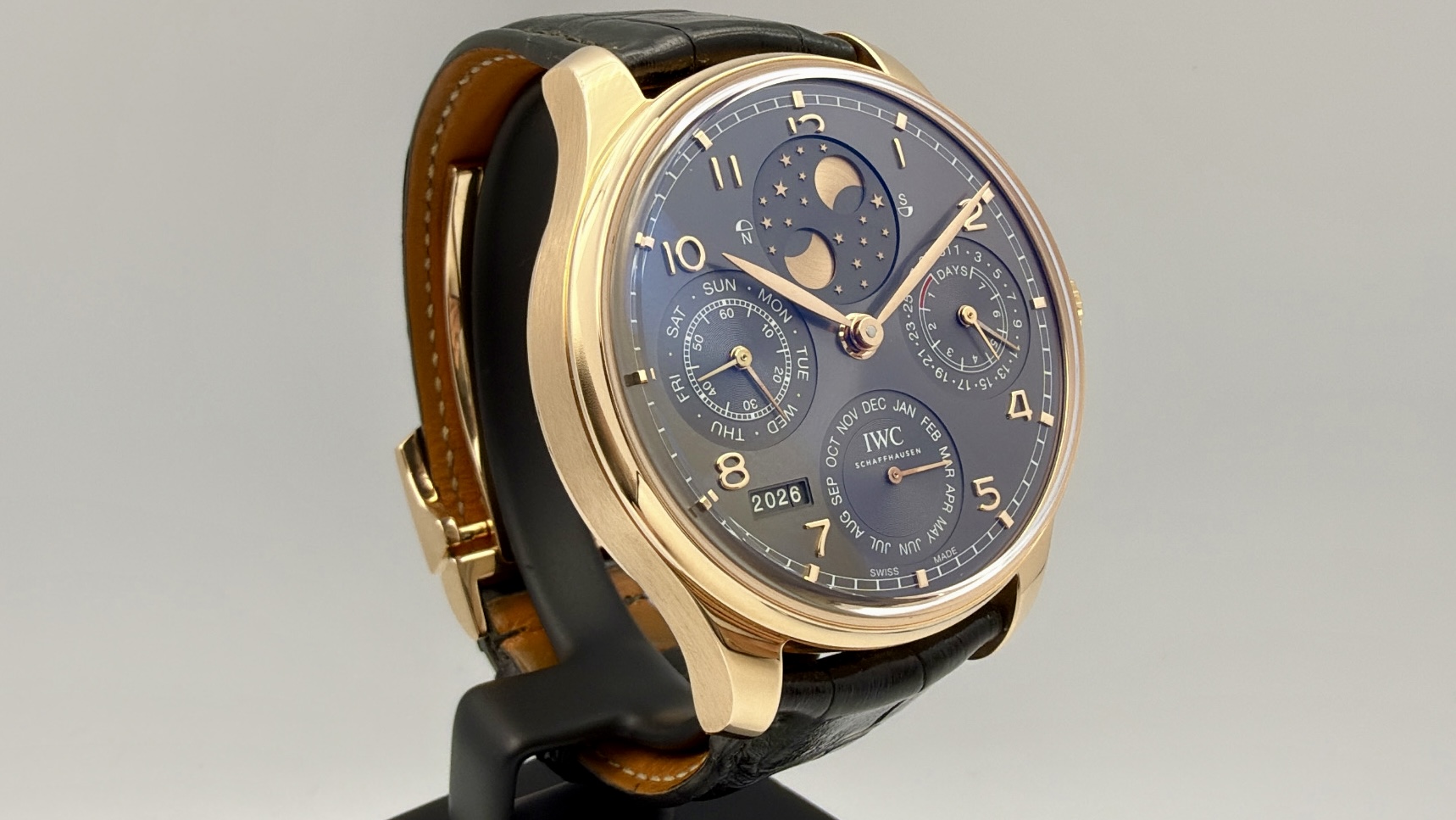 IWC Portuguese Perpetual Calendar Rose Gold