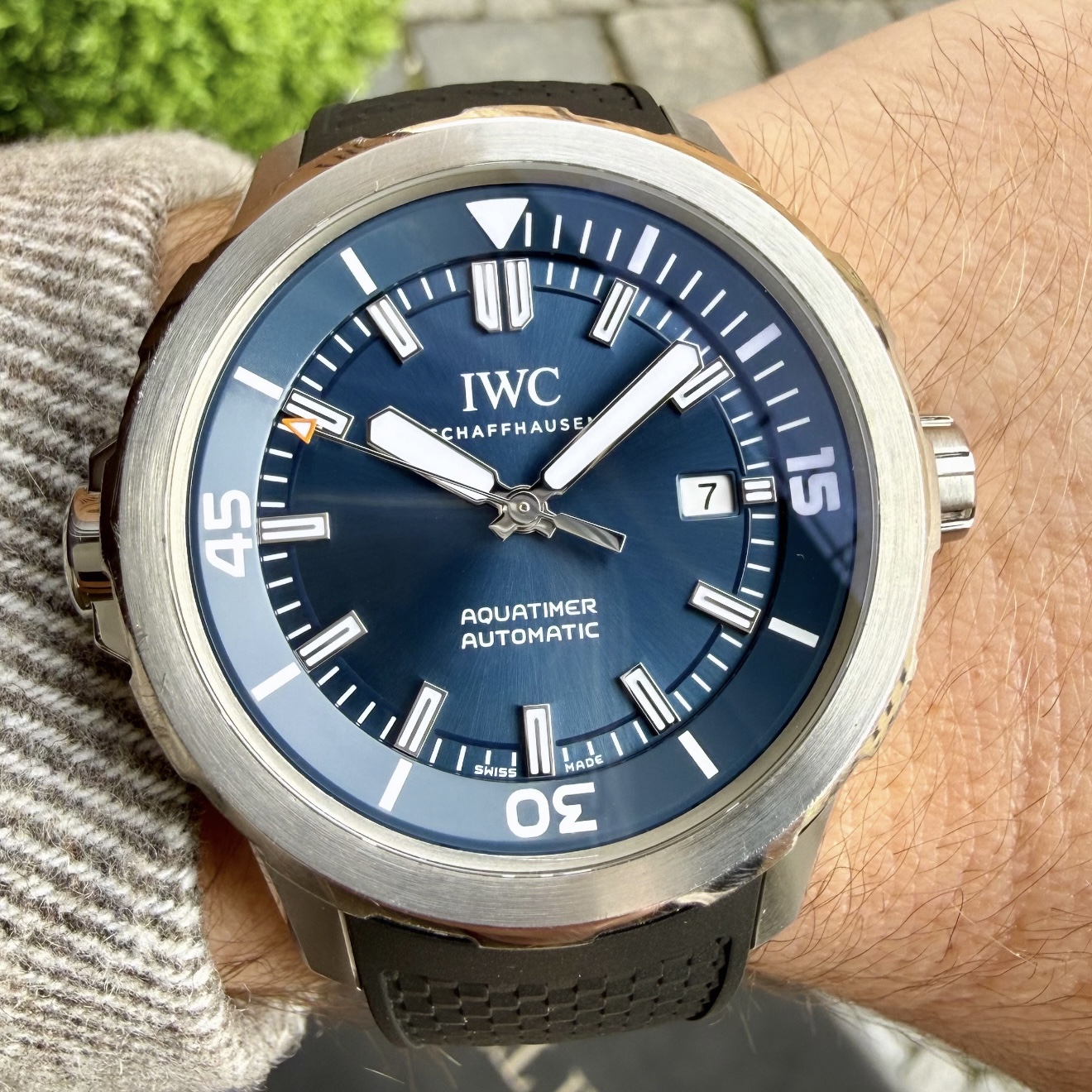 IWC Aquatimer Automatic Blue