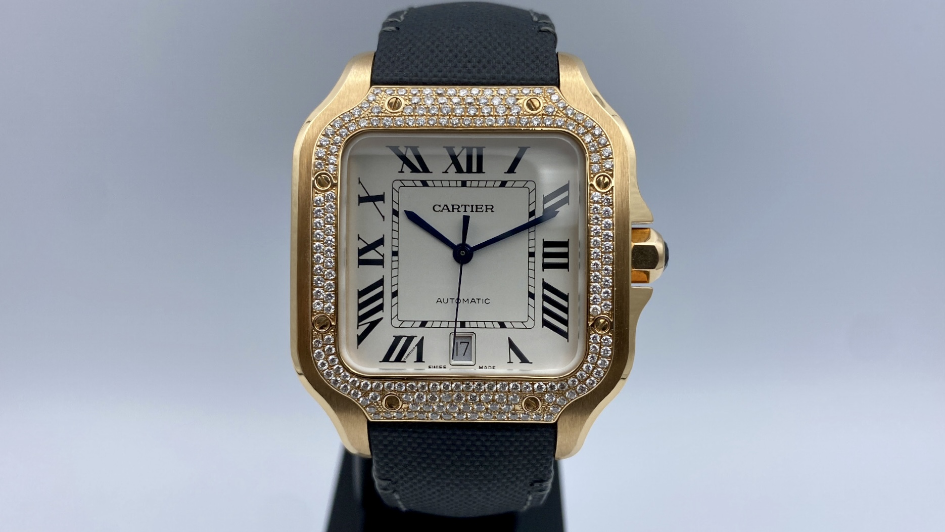 Cartier Santos De Cartier Large Diamonds - WGSA0011 4071