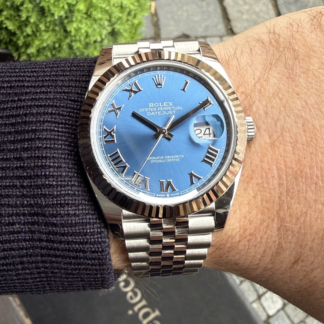 Rolex Datejust 41 Azzuro Blue