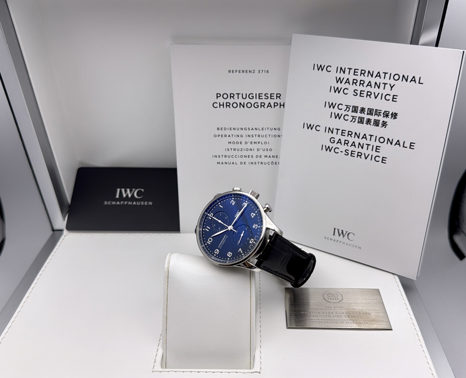 IWC Portuguese Chronograph Edition “150 Years”