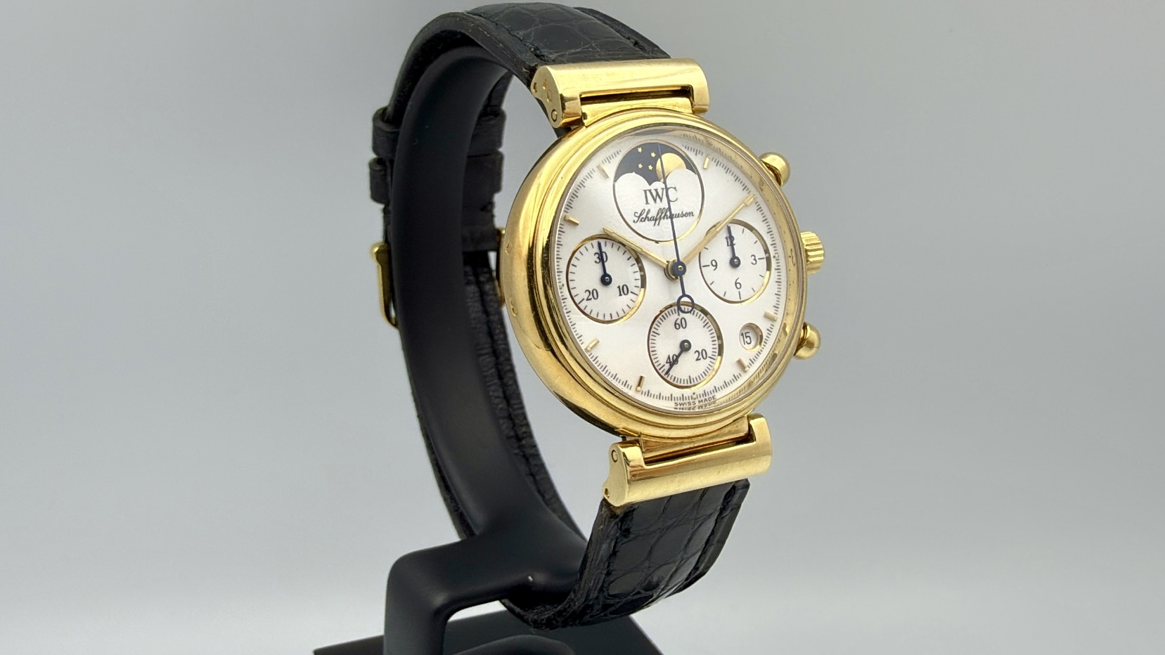 IWC Da Vinci Chronograph 18k Yellow Gold