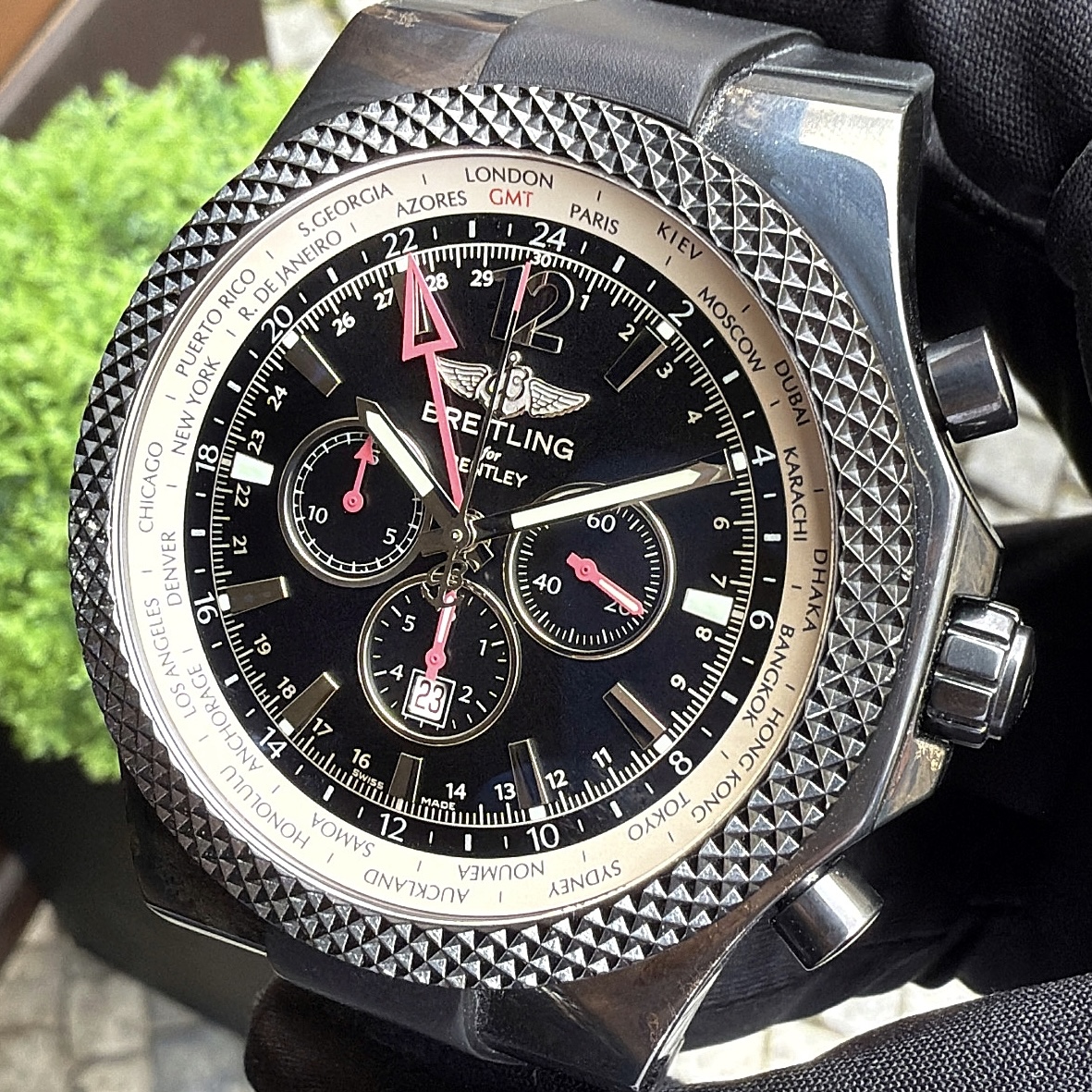 Breitling for Bentley GMT Midnight